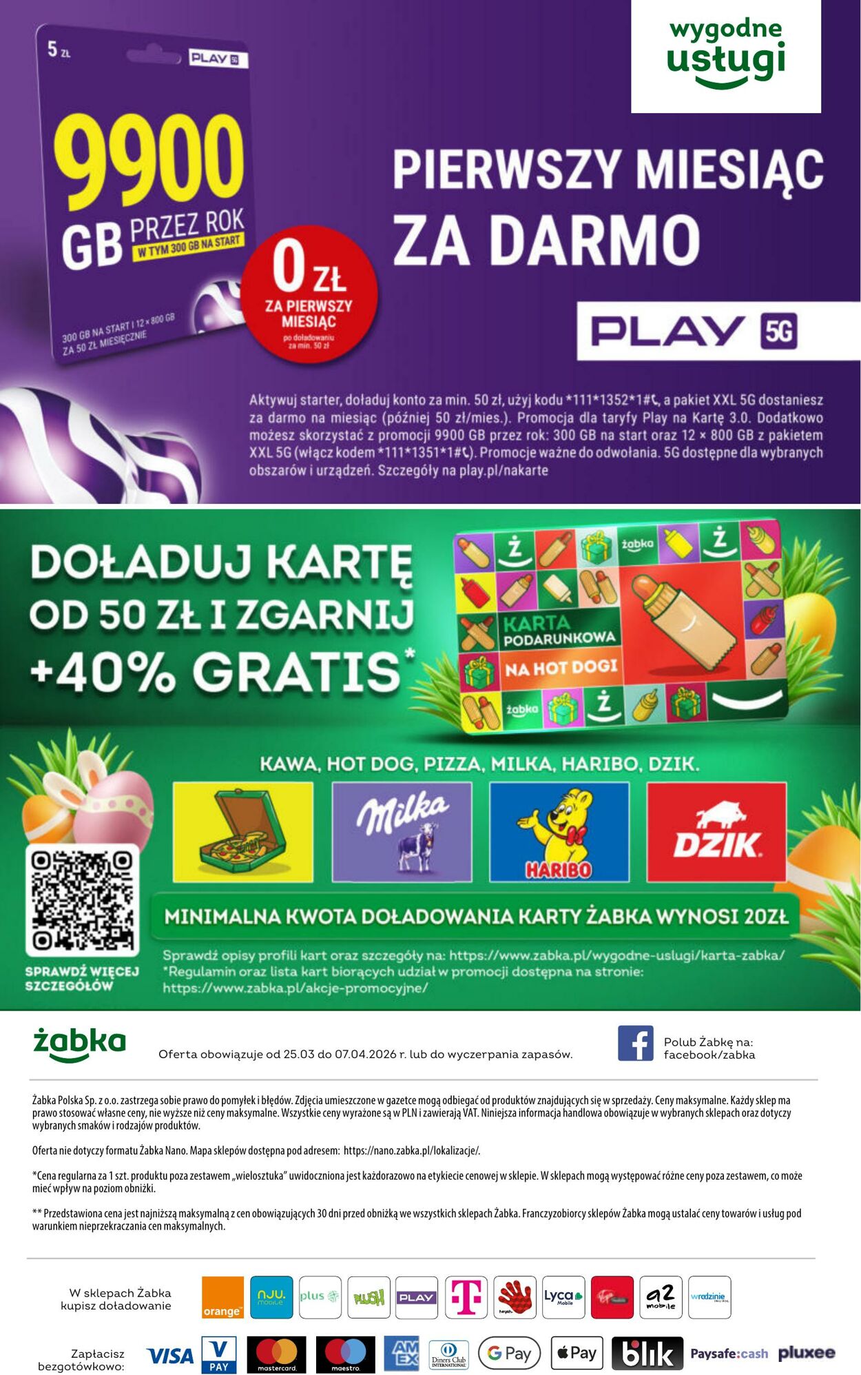 Gazetka Żabka 01.04.2026 - 14.04.2026