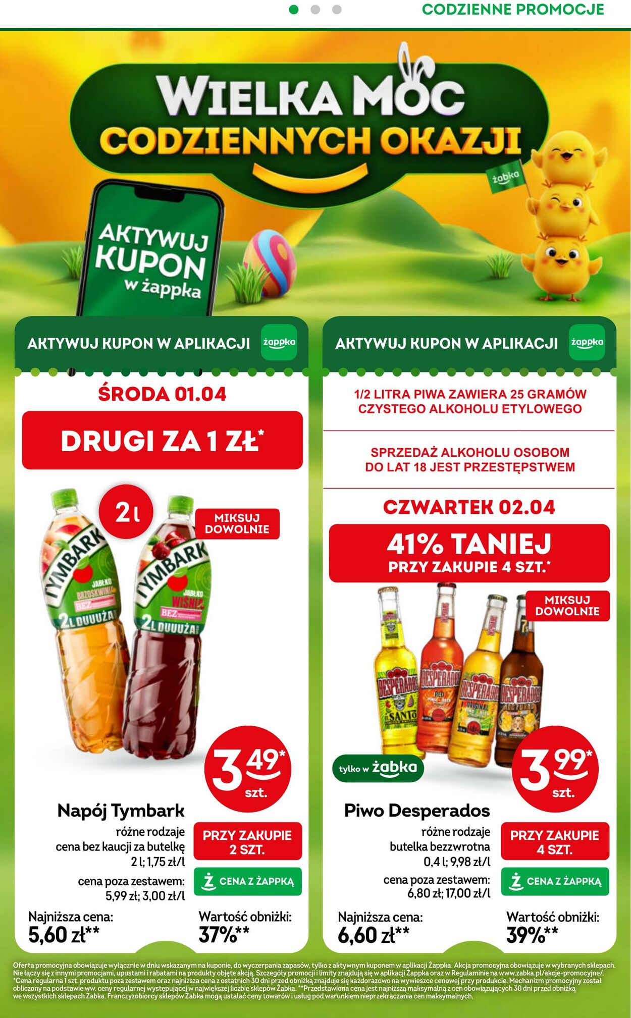 Gazetka Żabka 01.04.2026 - 14.04.2026