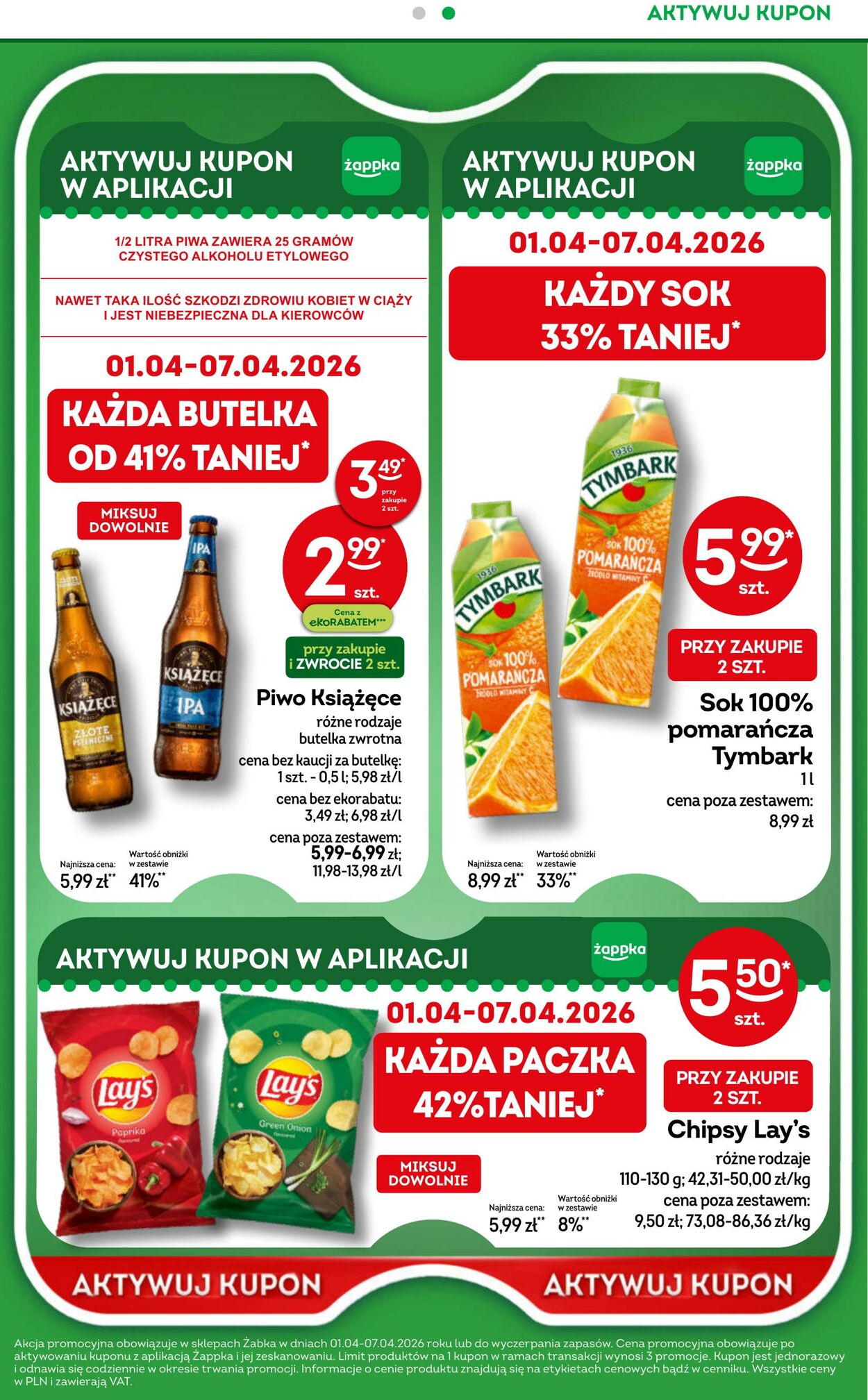 Gazetka Żabka 01.04.2026 - 14.04.2026