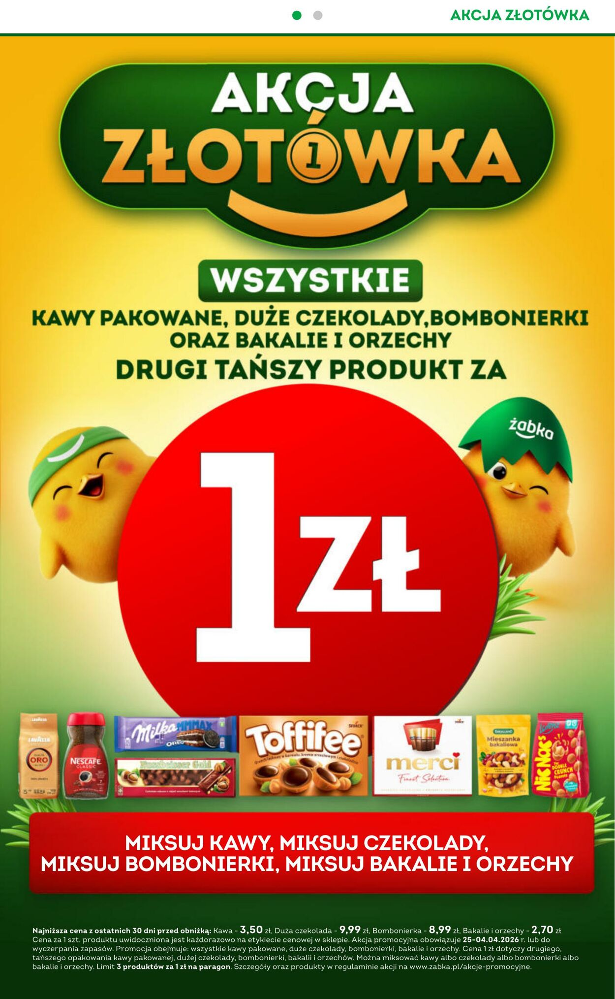 Gazetka Żabka 01.04.2026 - 14.04.2026