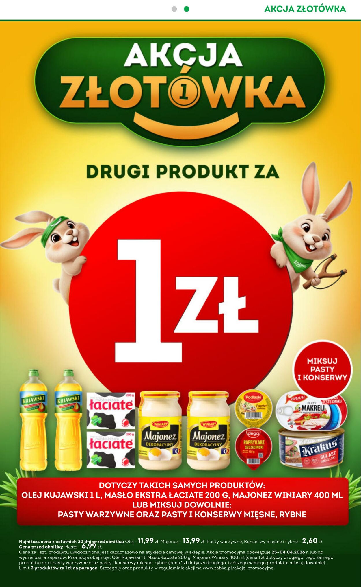 Gazetka Żabka 01.04.2026 - 14.04.2026