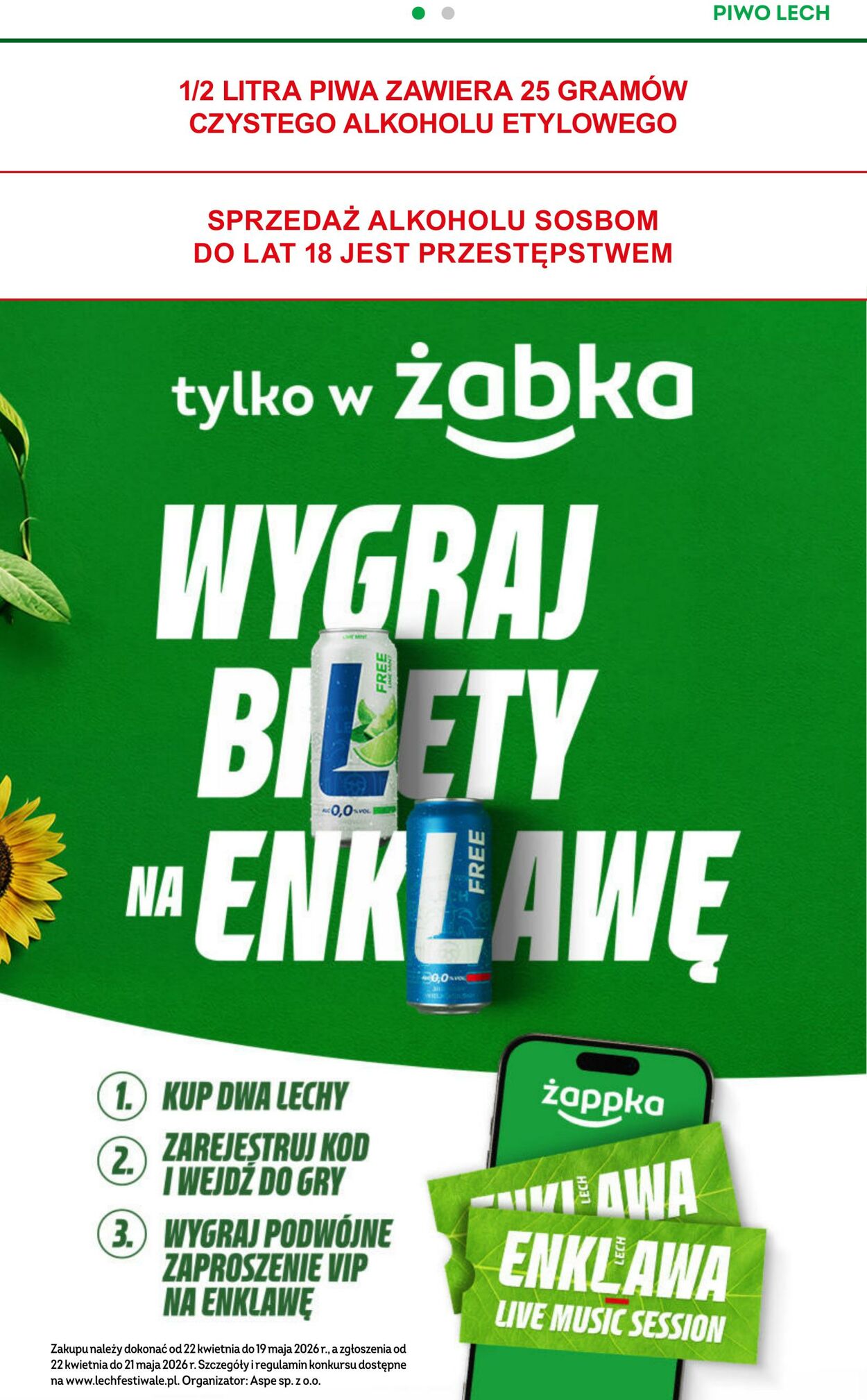 Gazetka Żabka 22.04.2026 - 05.05.2026