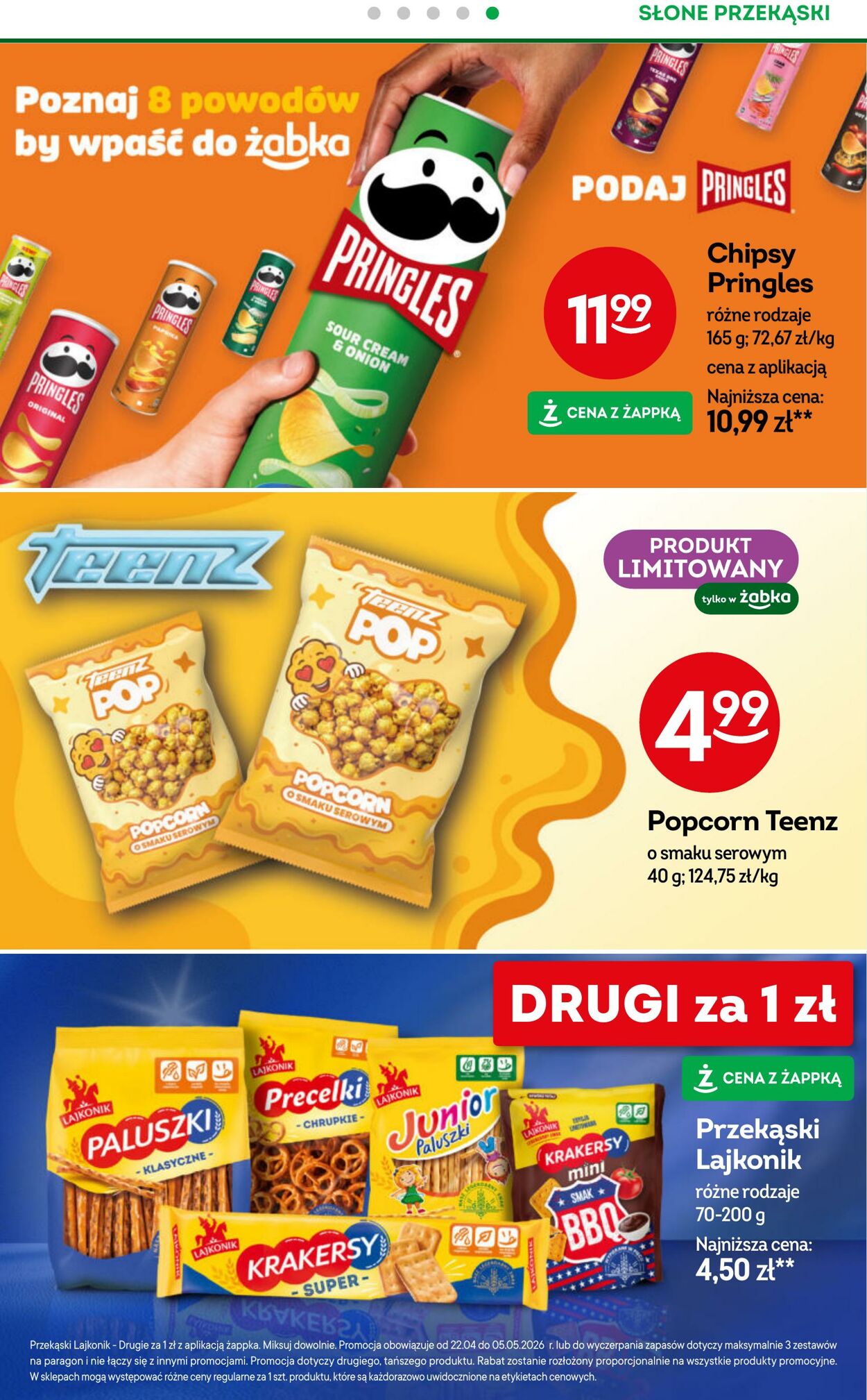 Gazetka Żabka 22.04.2026 - 05.05.2026