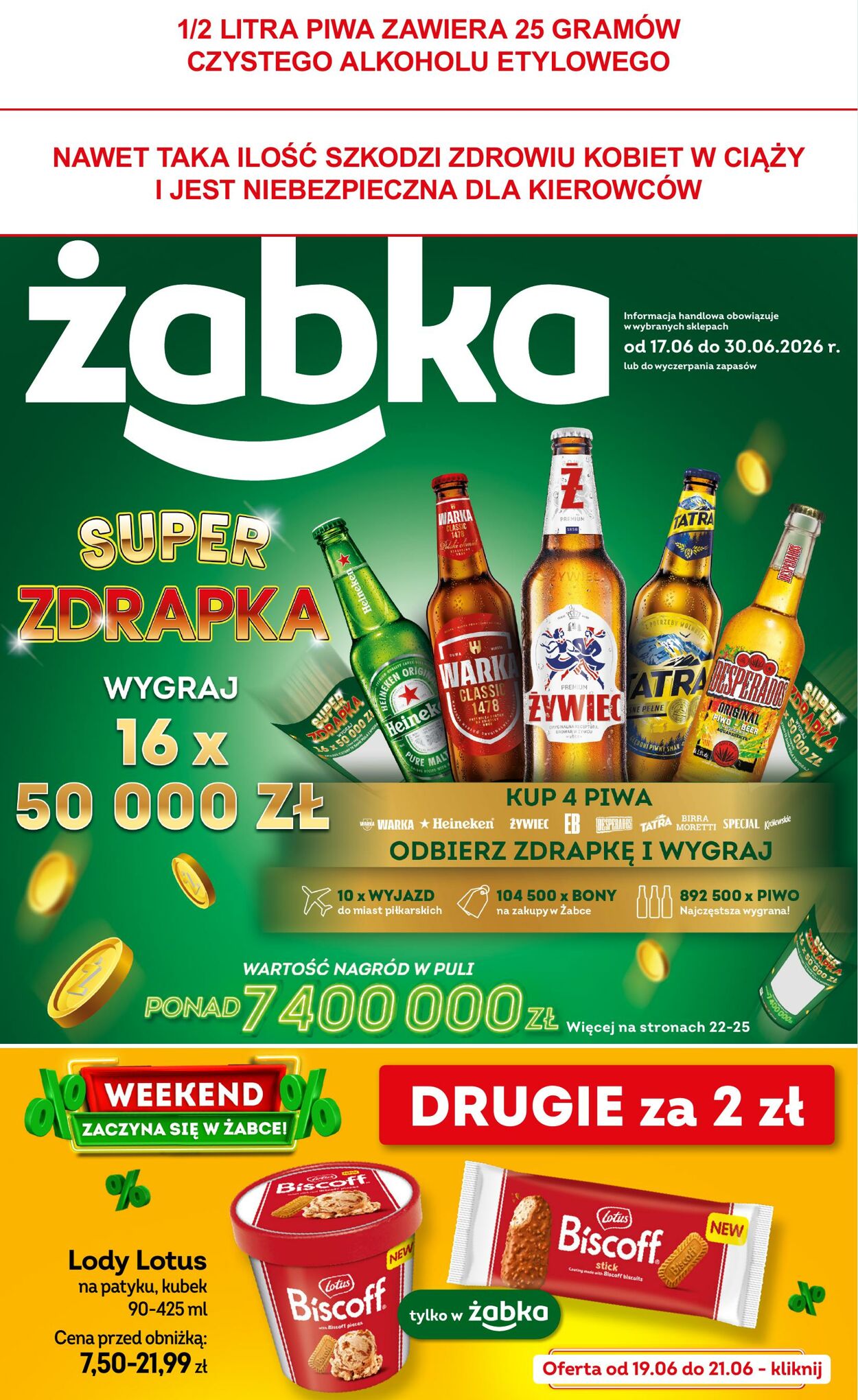 Gazetka Żabka 17.06.2026 - 30.06.2026