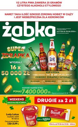 Gazetka Żabka 17.06.2026 - 30.06.2026