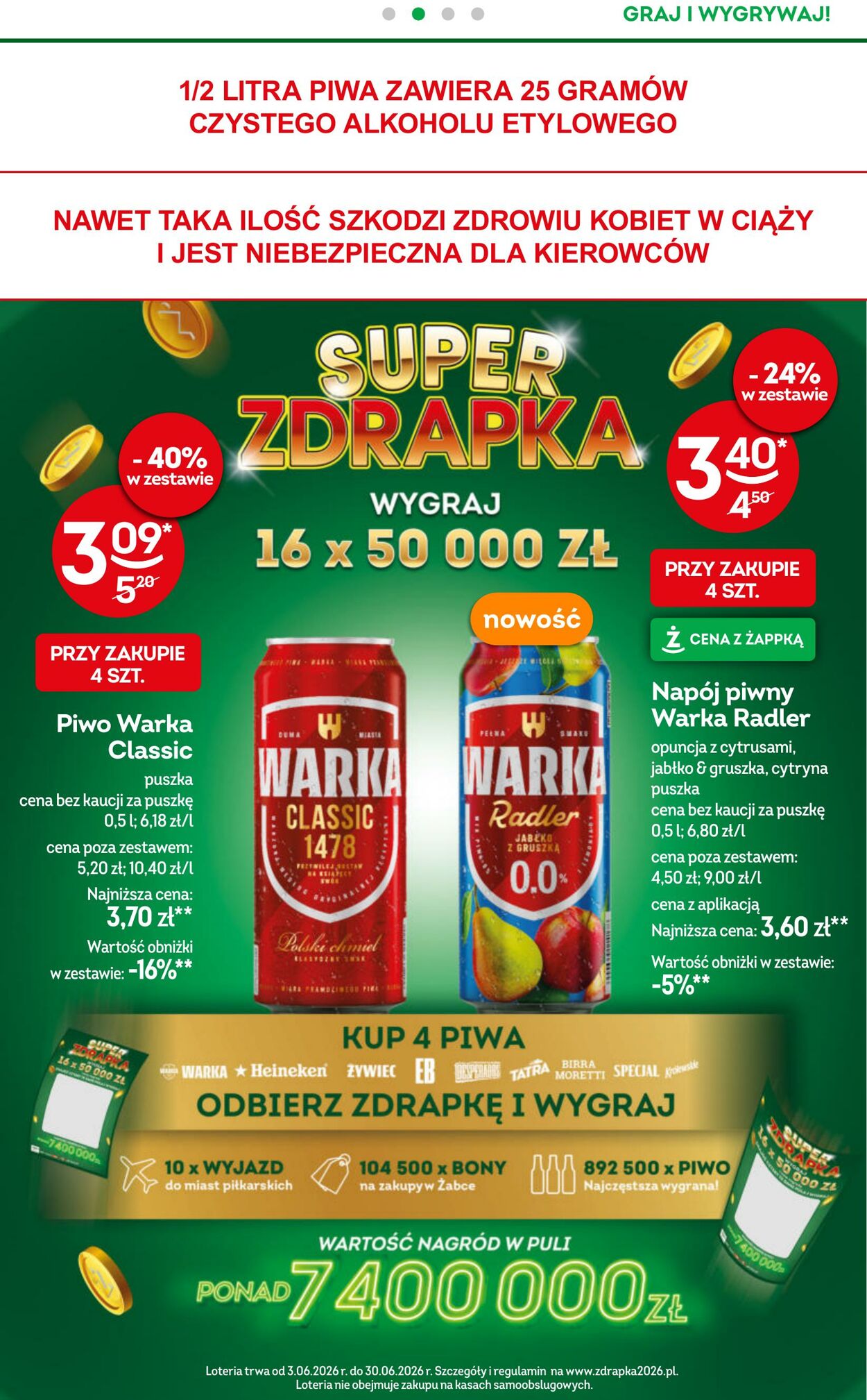 Gazetka Żabka 17.06.2026 - 30.06.2026