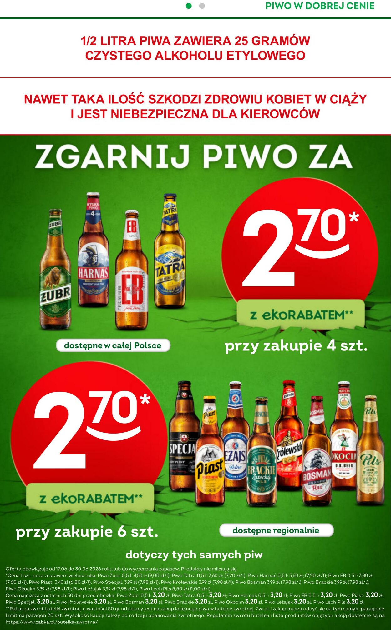 Gazetka Żabka 17.06.2026 - 30.06.2026