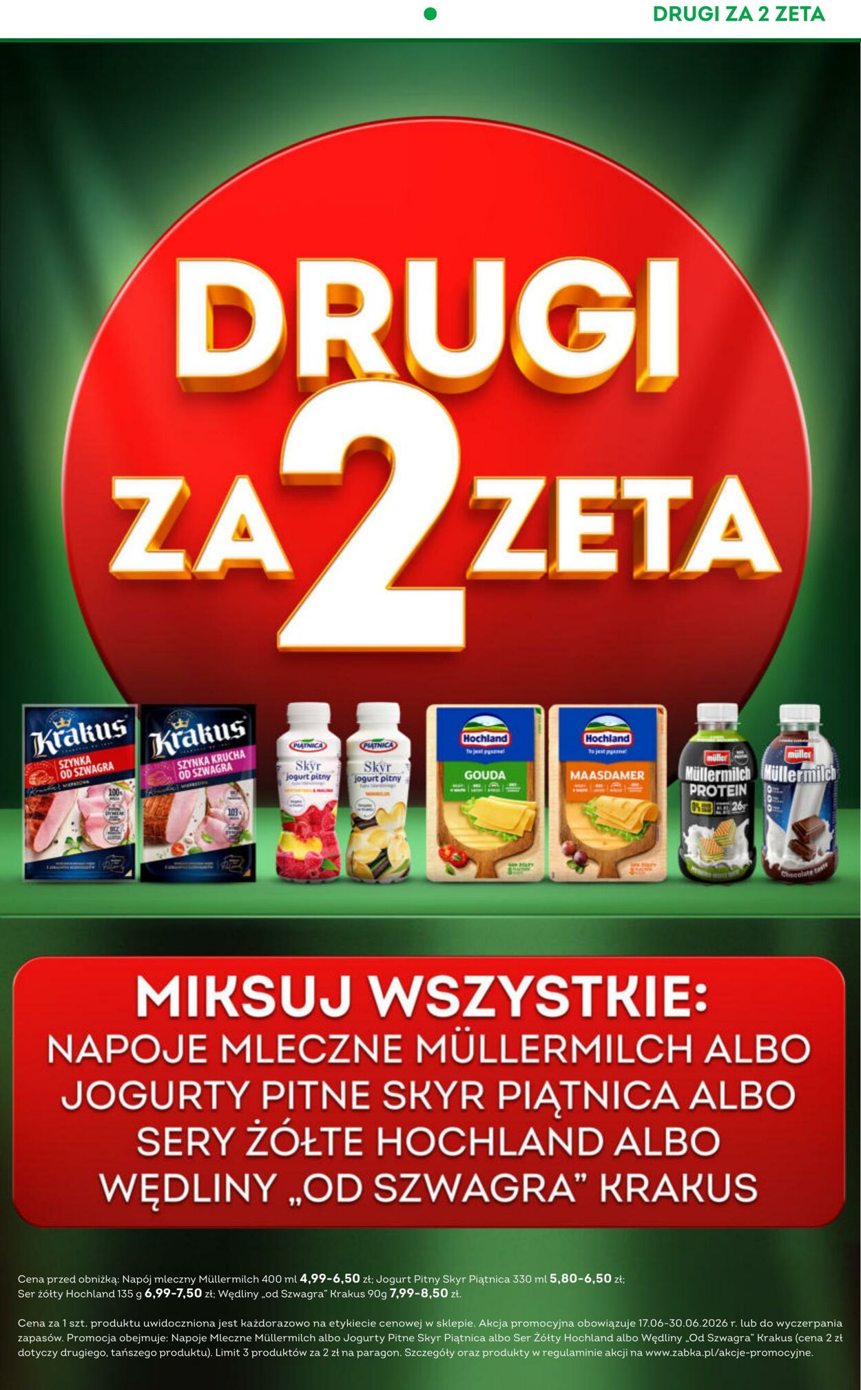 Gazetka Żabka 17.06.2026 - 30.06.2026