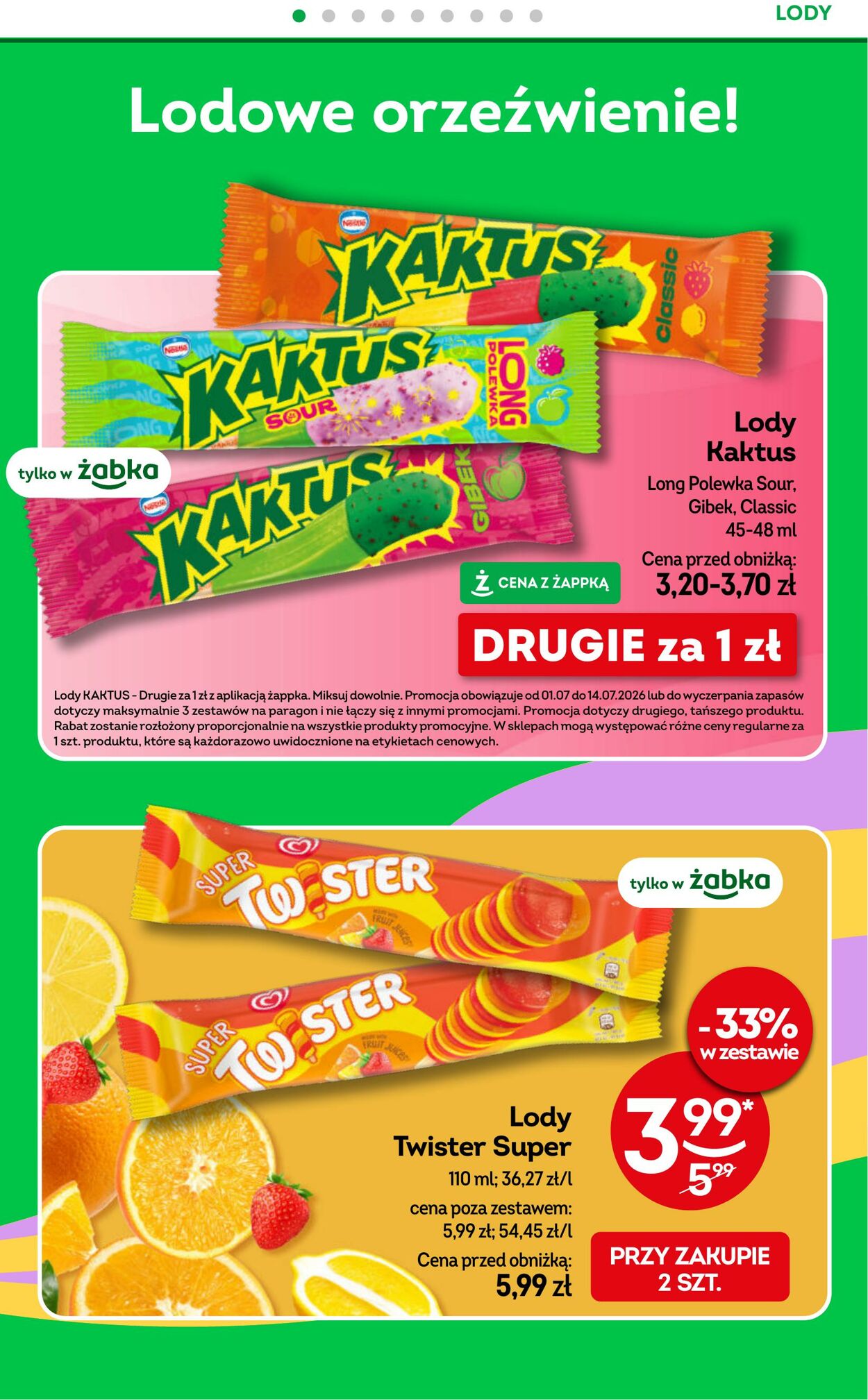 Gazetka Żabka 08.07.2026 - 21.07.2026