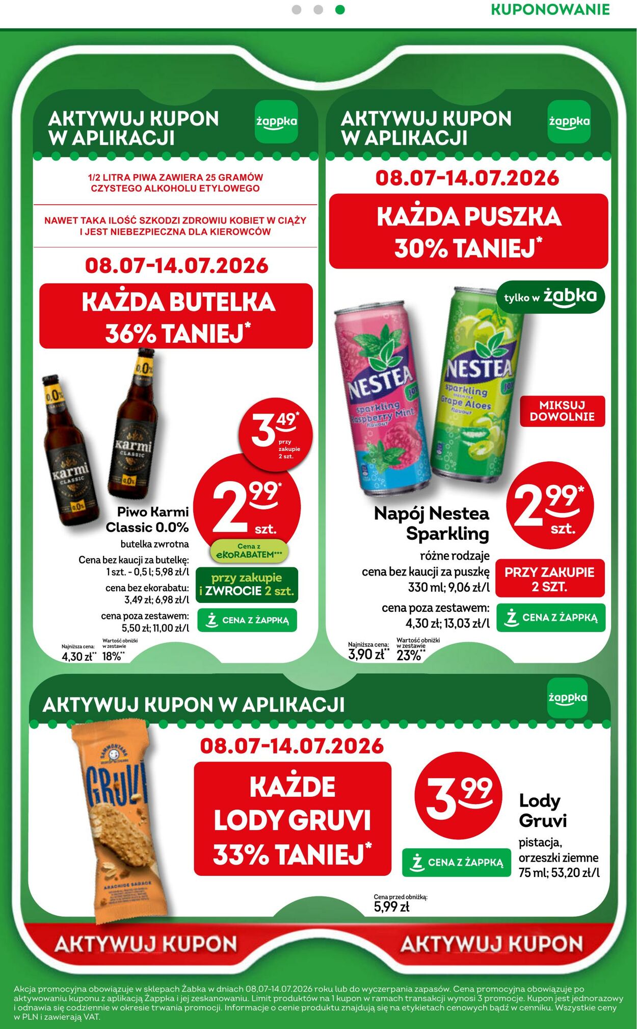 Gazetka Żabka 01.07.2026 - 14.07.2026