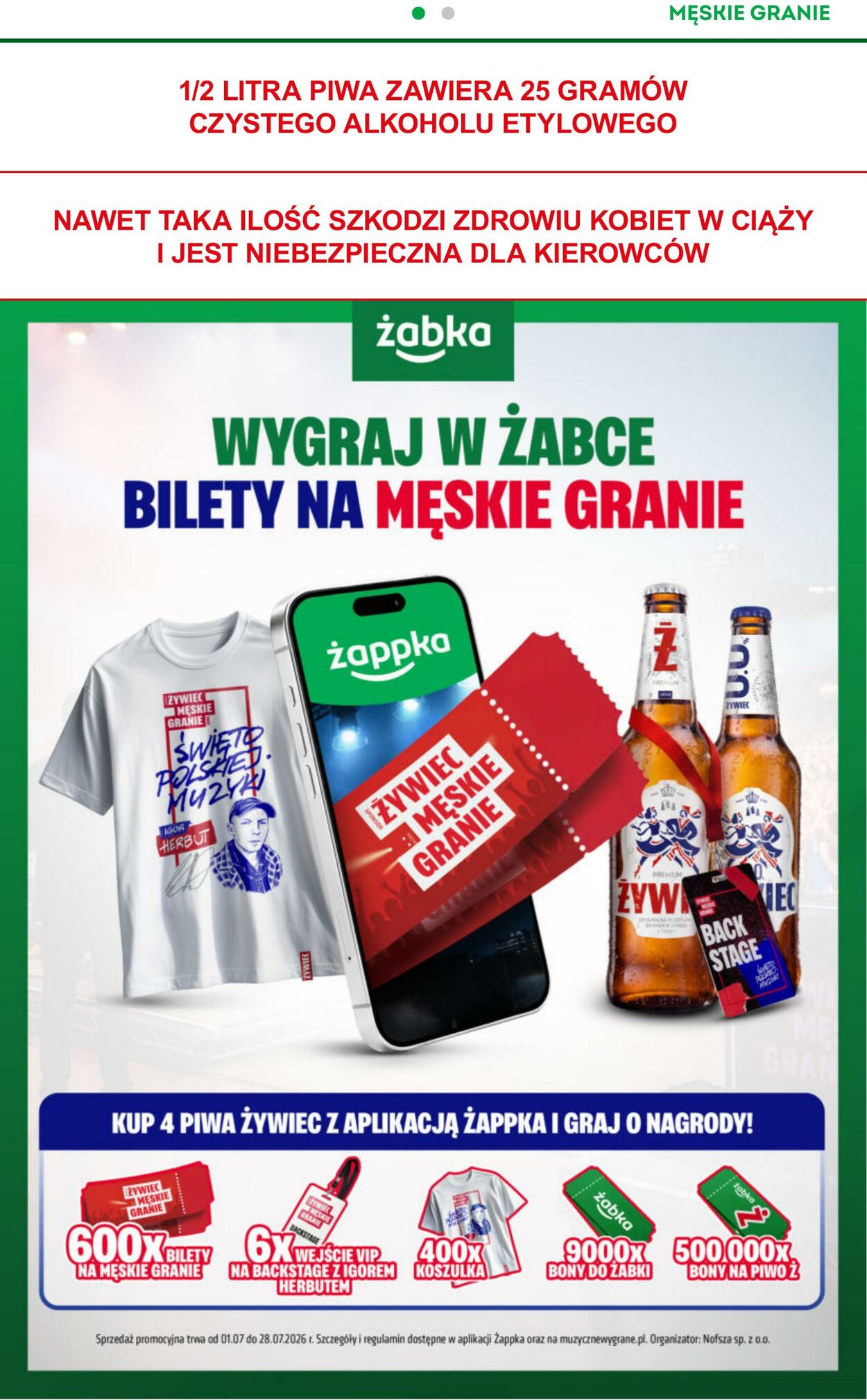 Gazetka Żabka 01.07.2026 - 14.07.2026