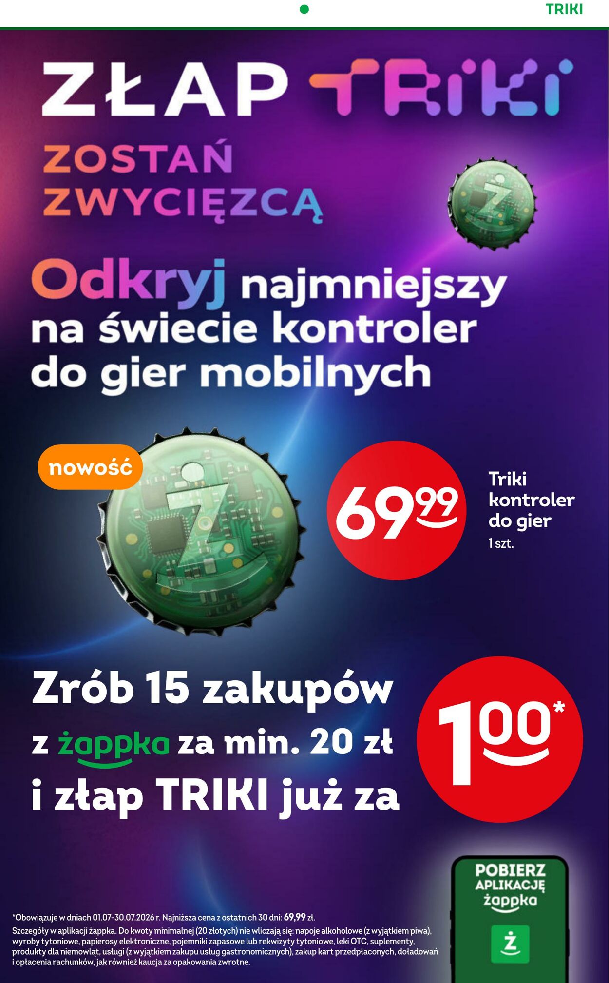 Gazetka Żabka 01.07.2026 - 14.07.2026
