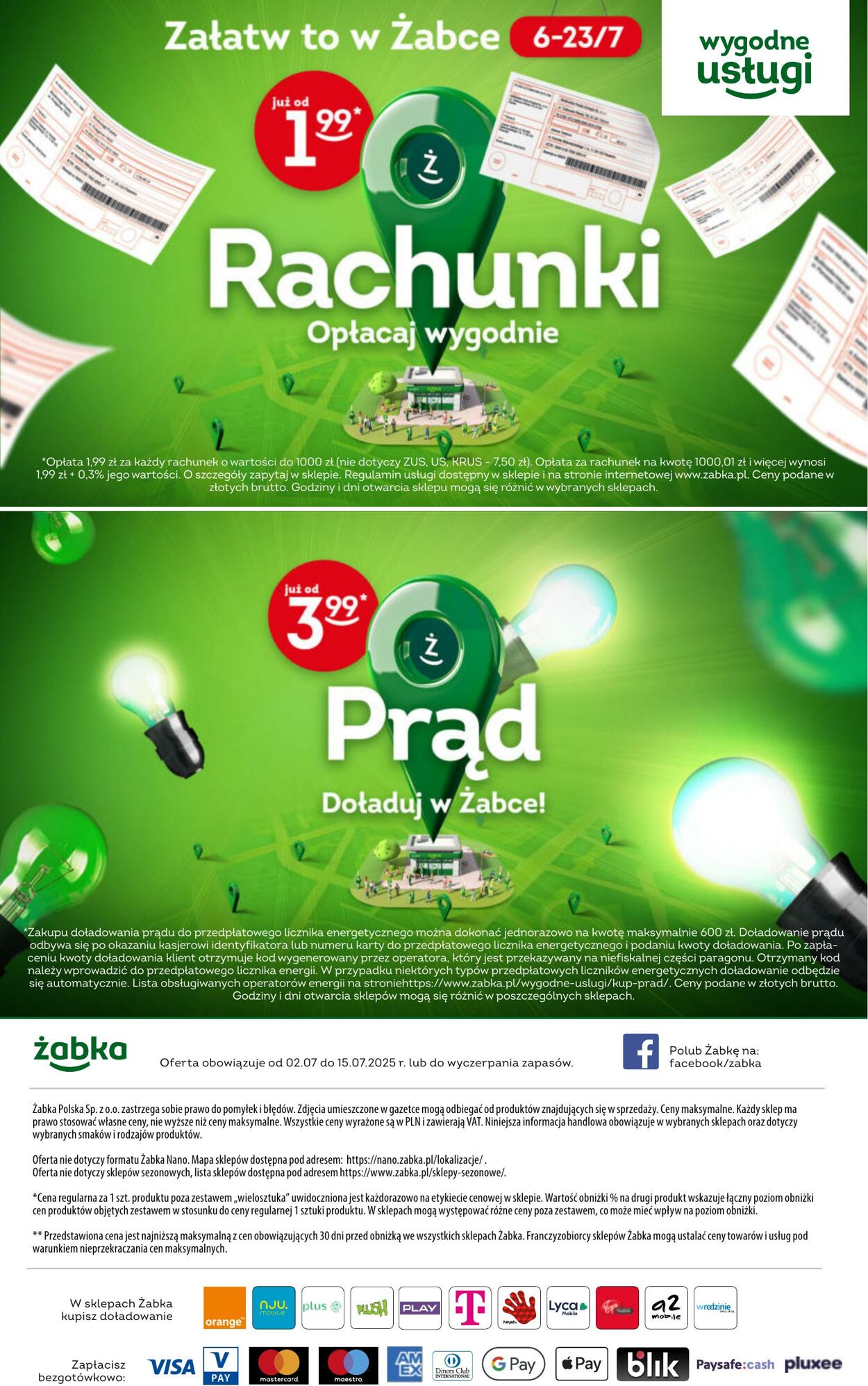 Gazetka Żabka 02.07.2025 - 15.07.2025