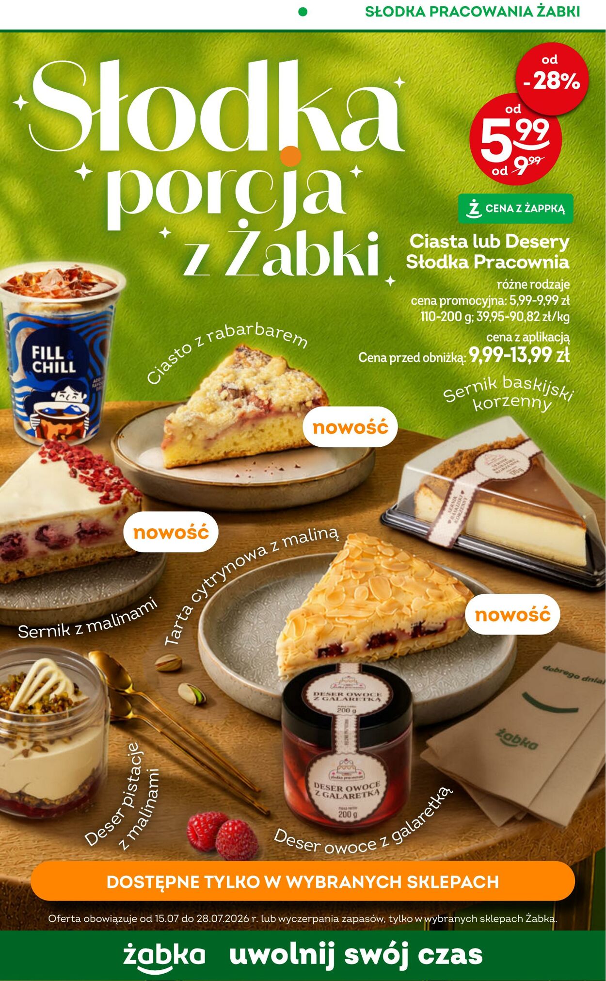 Gazetka Żabka 15.07.2026 - 28.07.2026