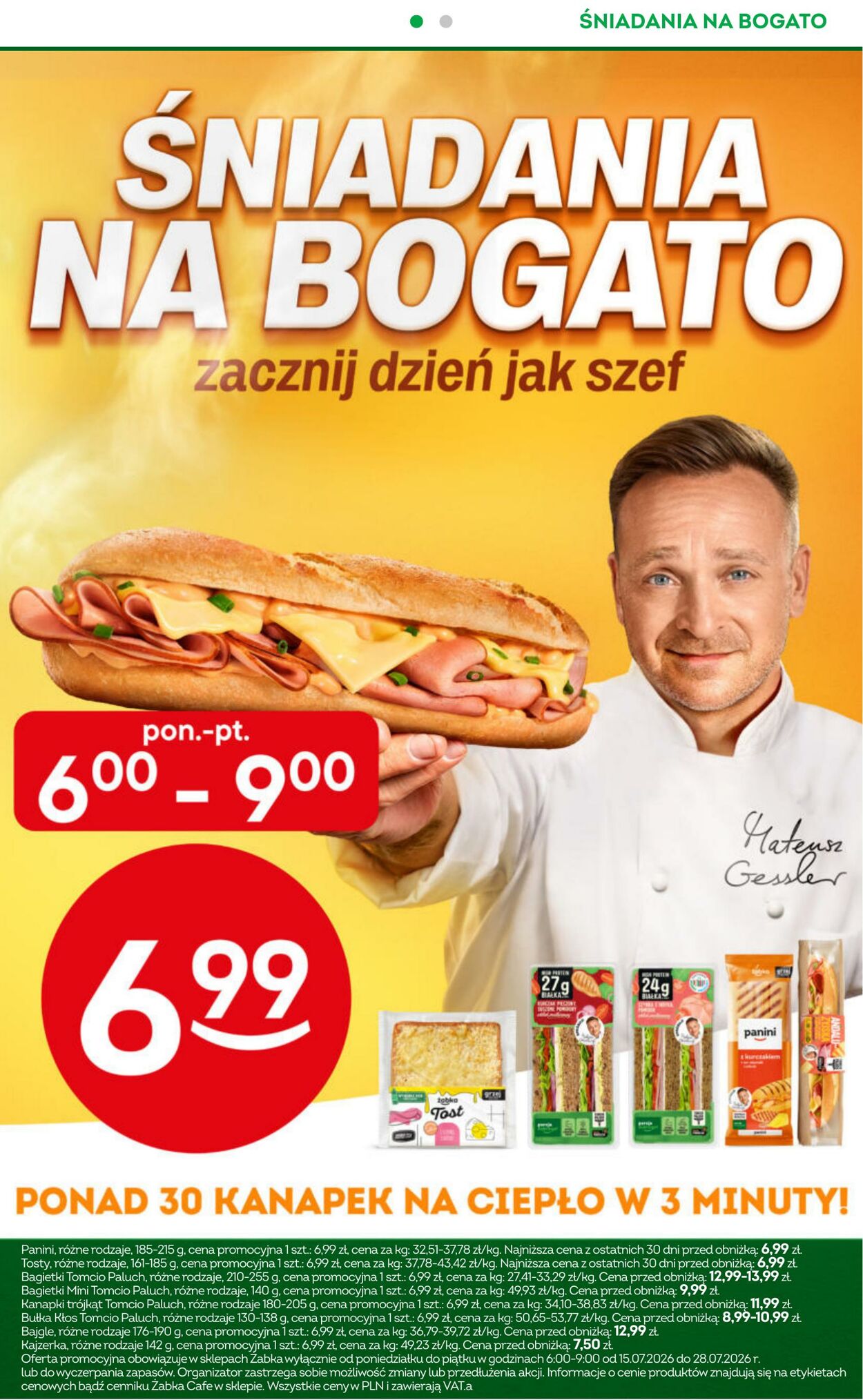 Gazetka Żabka 15.07.2026 - 28.07.2026