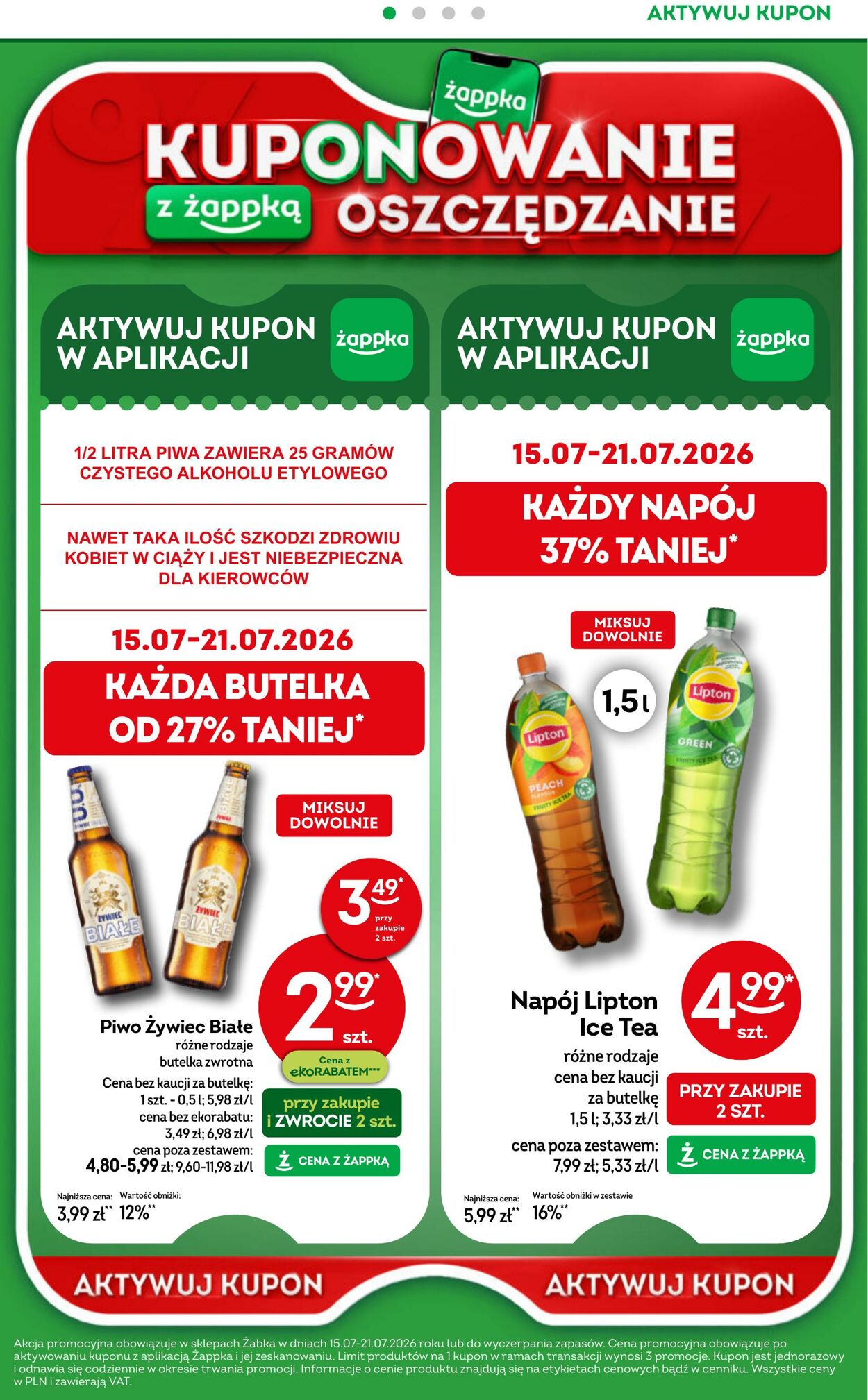 Gazetka Żabka 15.07.2026 - 28.07.2026