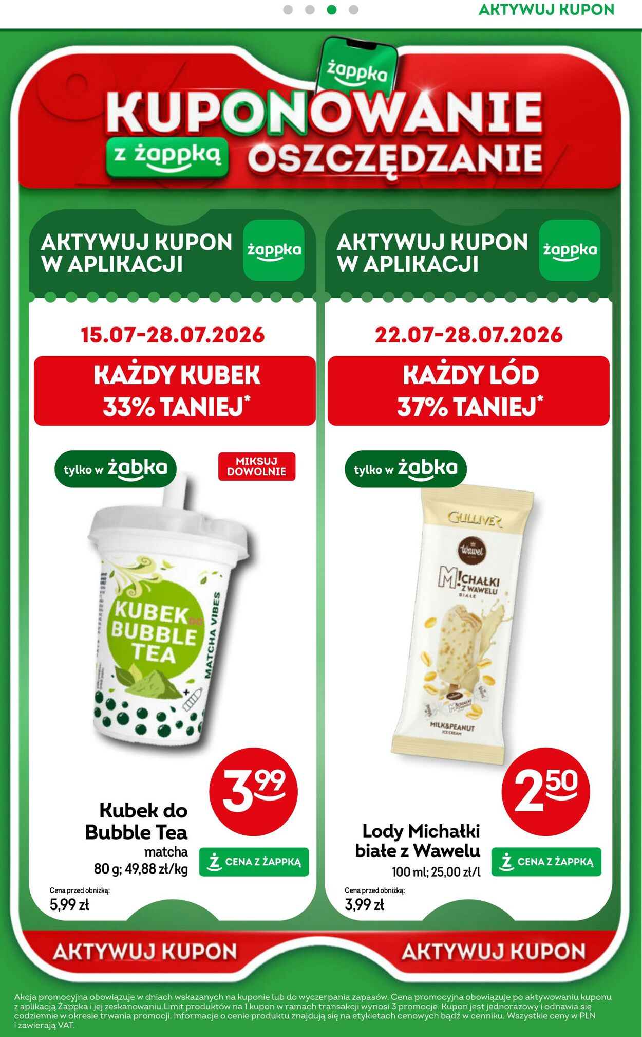 Gazetka Żabka 15.07.2026 - 28.07.2026