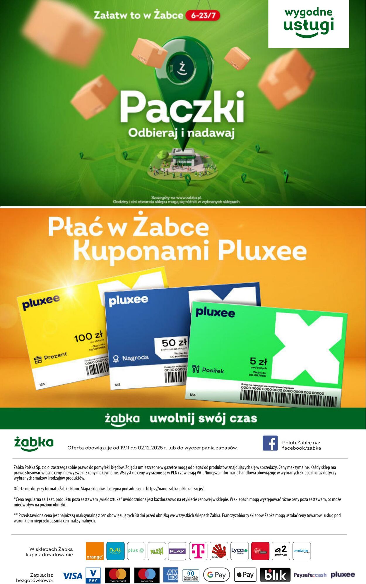 Gazetka Żabka 19.11.2025 - 02.12.2025