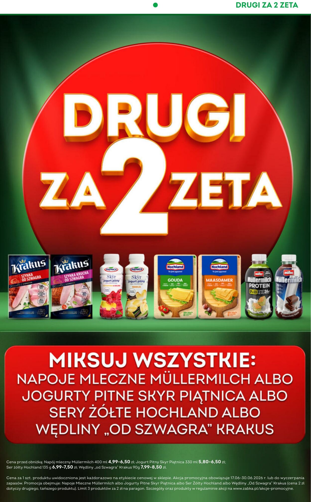 Gazetka Żabka 17.06.2026 - 30.06.2026