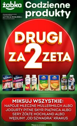 Gazetka Żabka 17.06.2026 - 30.06.2026