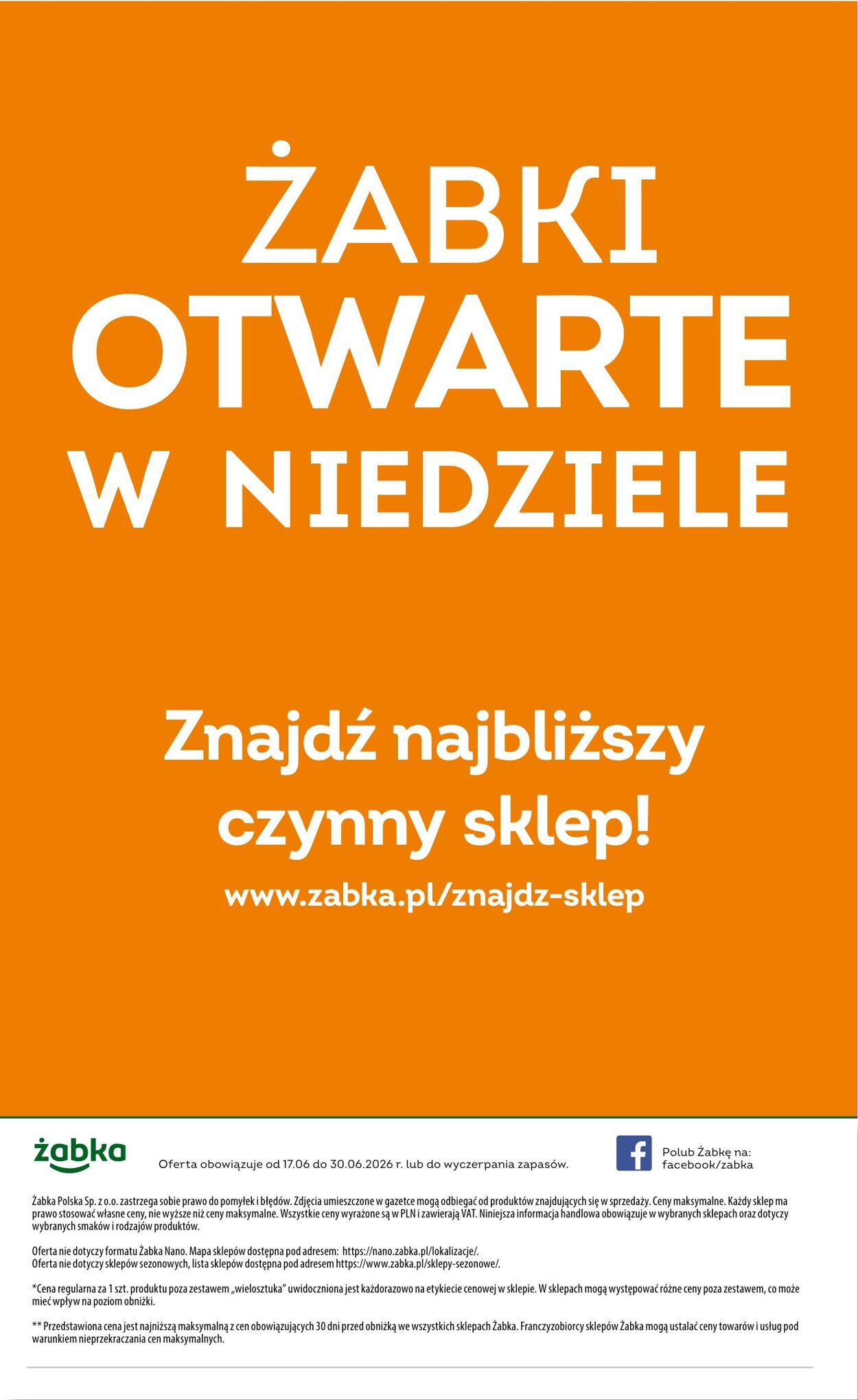 Gazetka Żabka 24.06.2026 - 07.07.2026