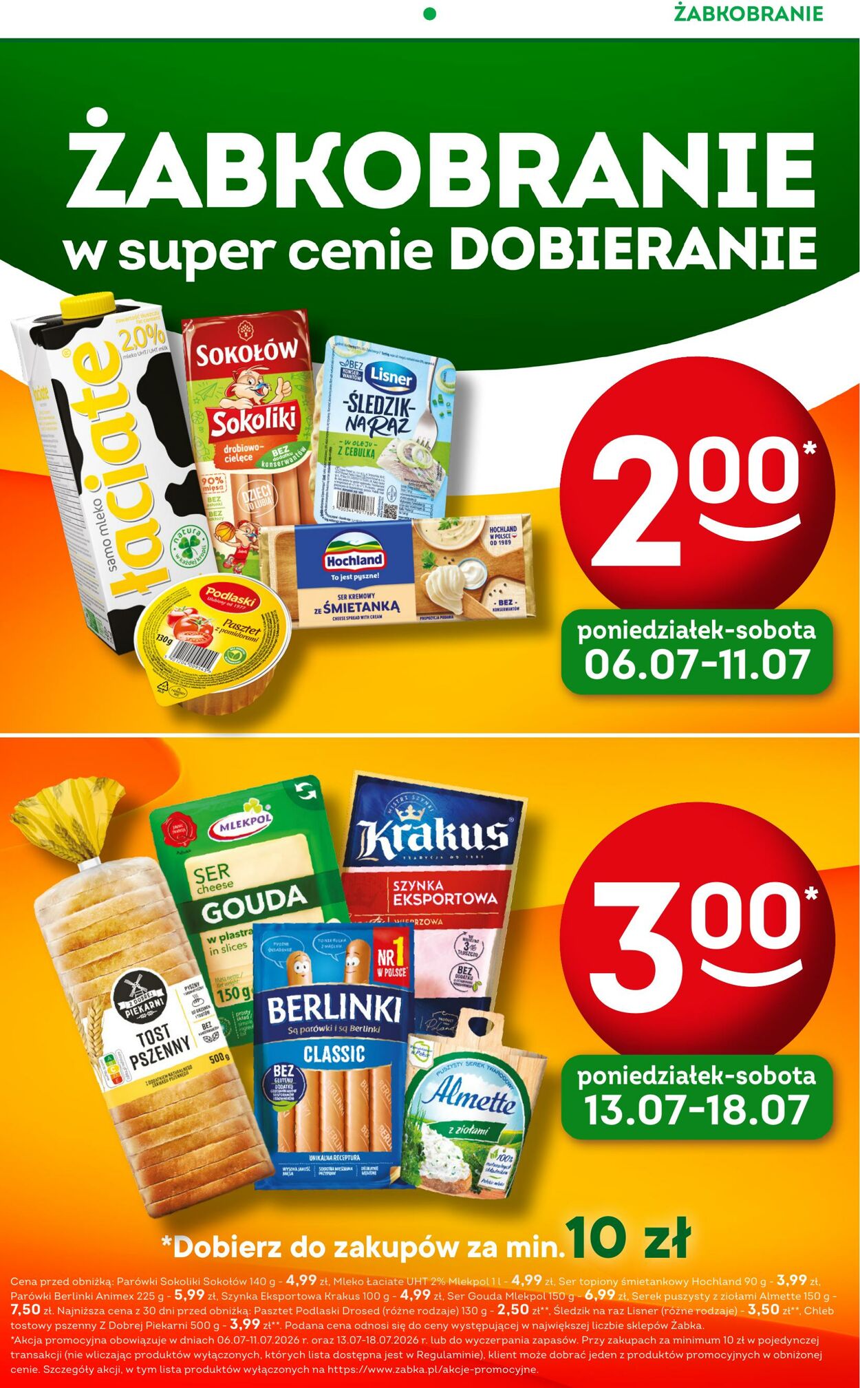 Gazetka Żabka 08.07.2026 - 21.07.2026