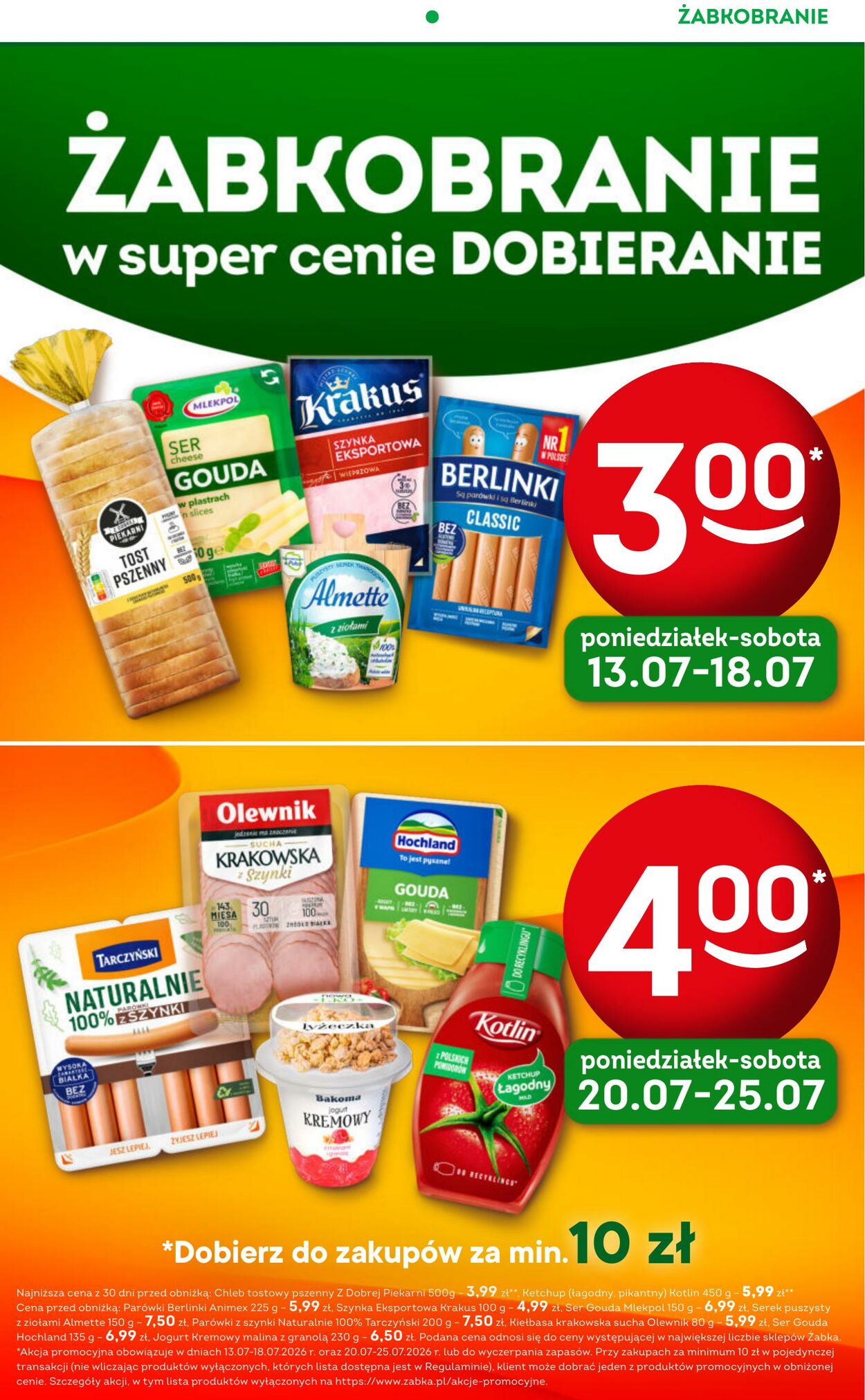 Gazetka Żabka 15.07.2026 - 28.07.2026