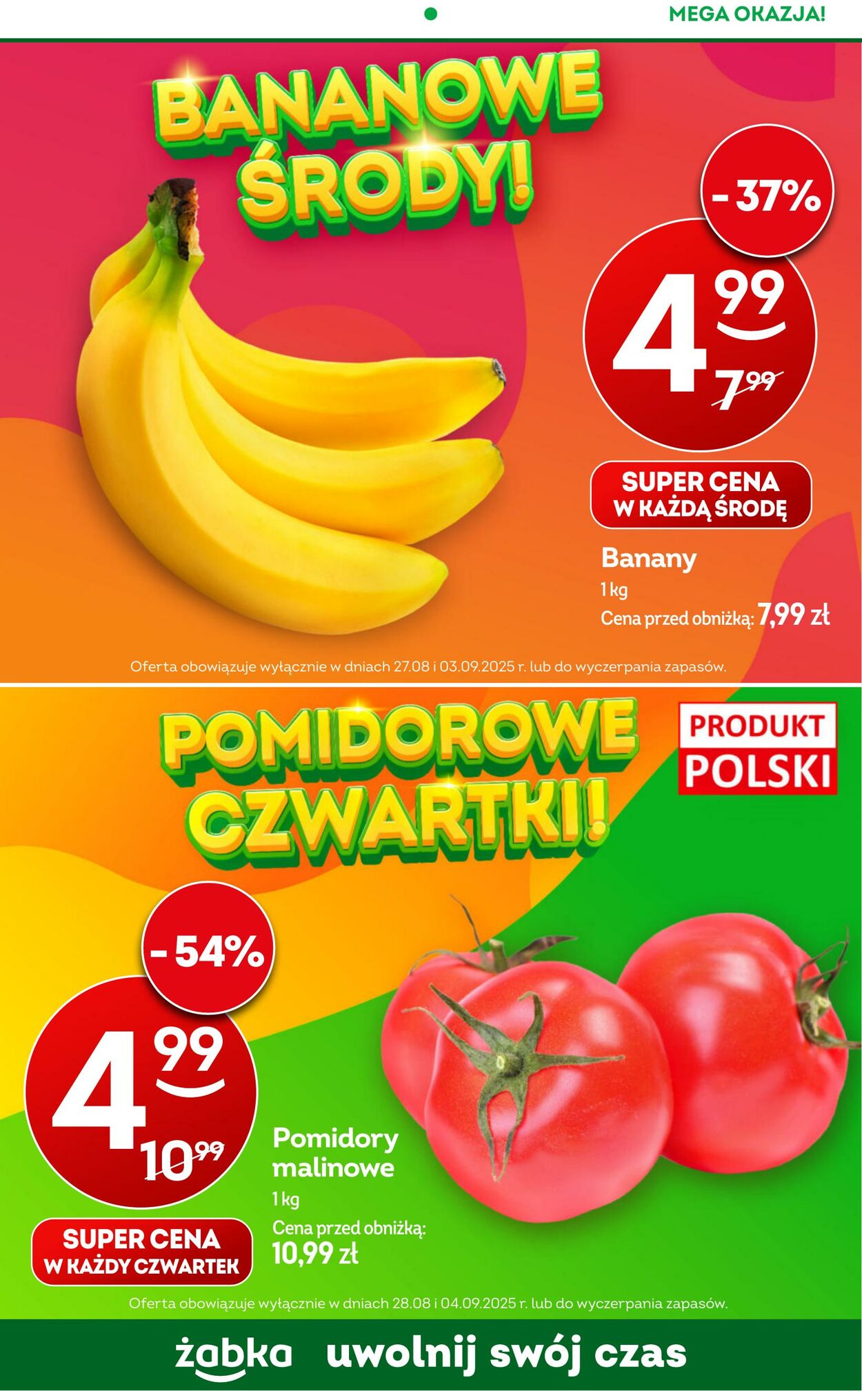 Gazetka Żabka 27.08.2025 - 09.09.2025