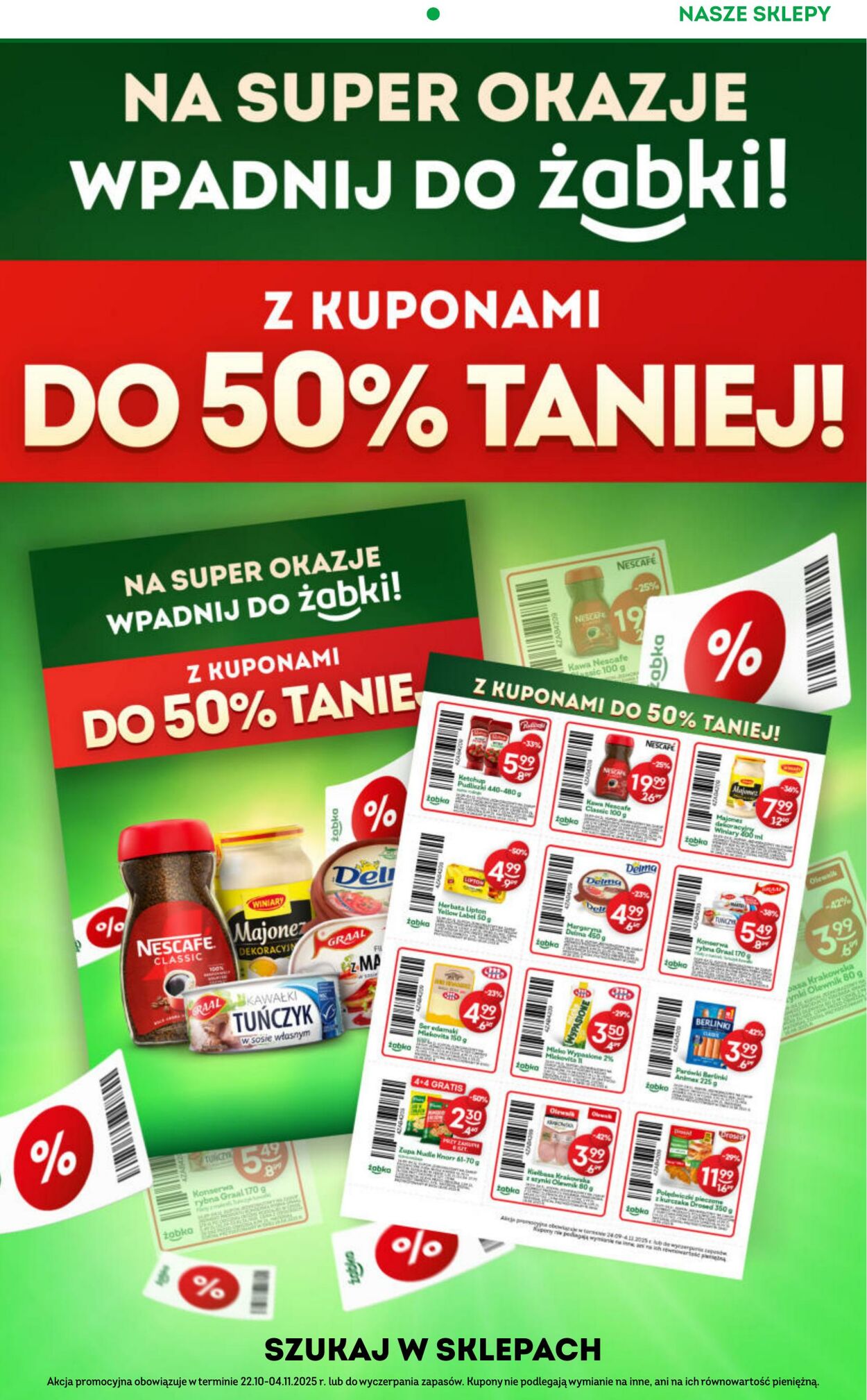Gazetka Żabka 22.10.2025 - 04.11.2025