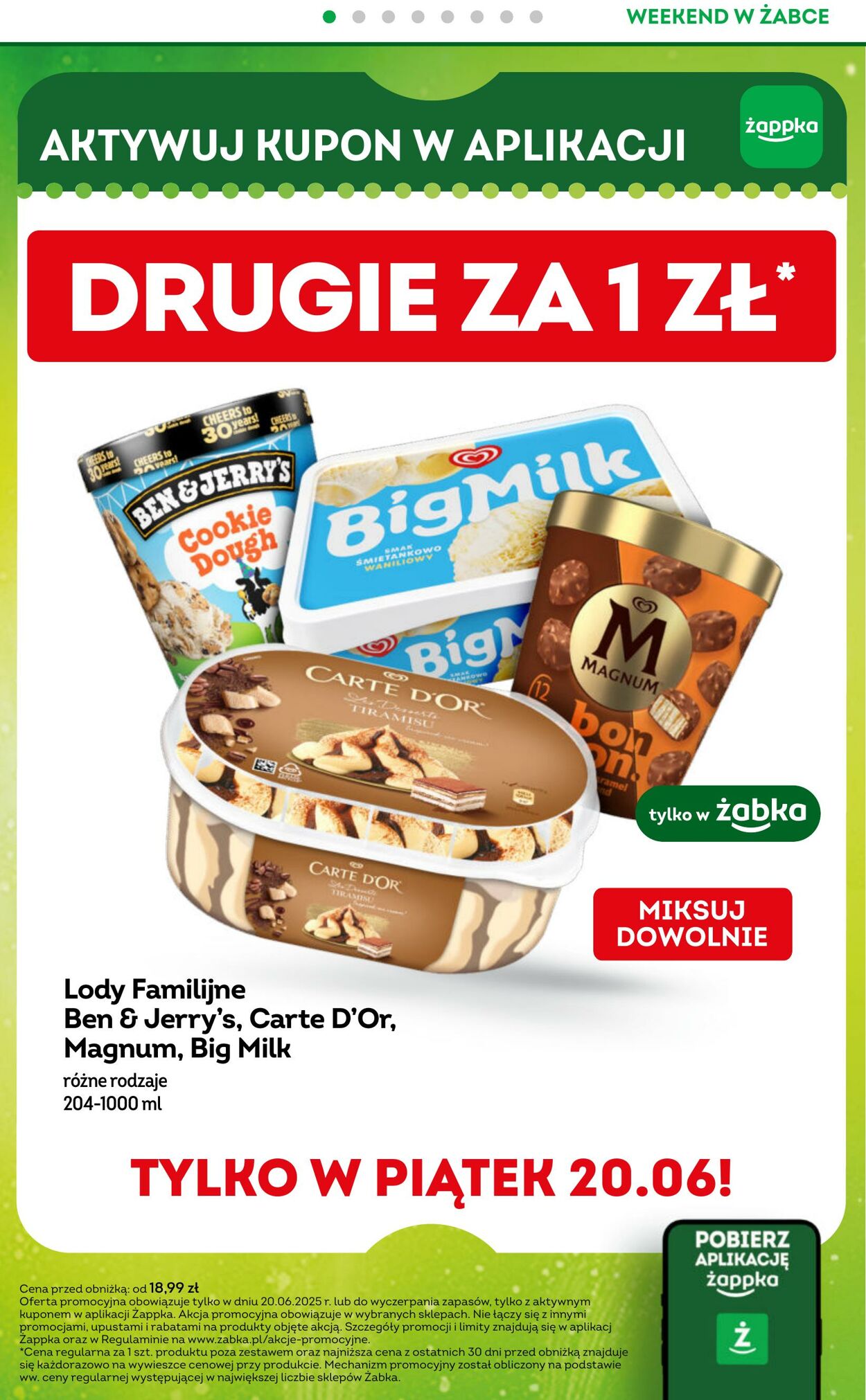 Gazetka Żabka 20.06.2025 - 22.06.2025