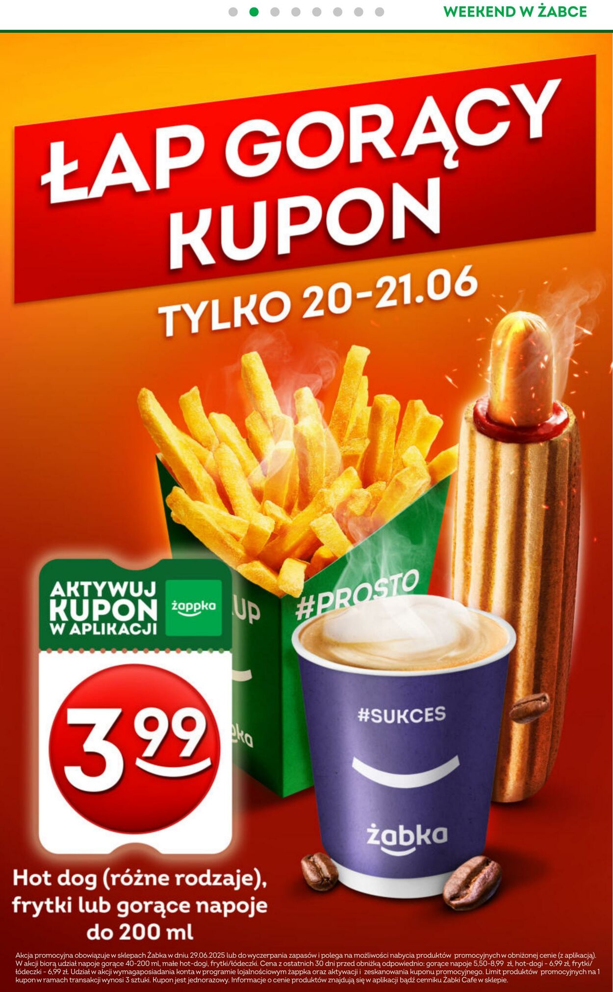 Gazetka Żabka 20.06.2025 - 22.06.2025