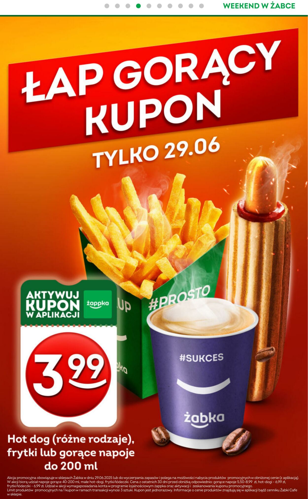 Gazetka Żabka 27.06.2025 - 29.06.2025
