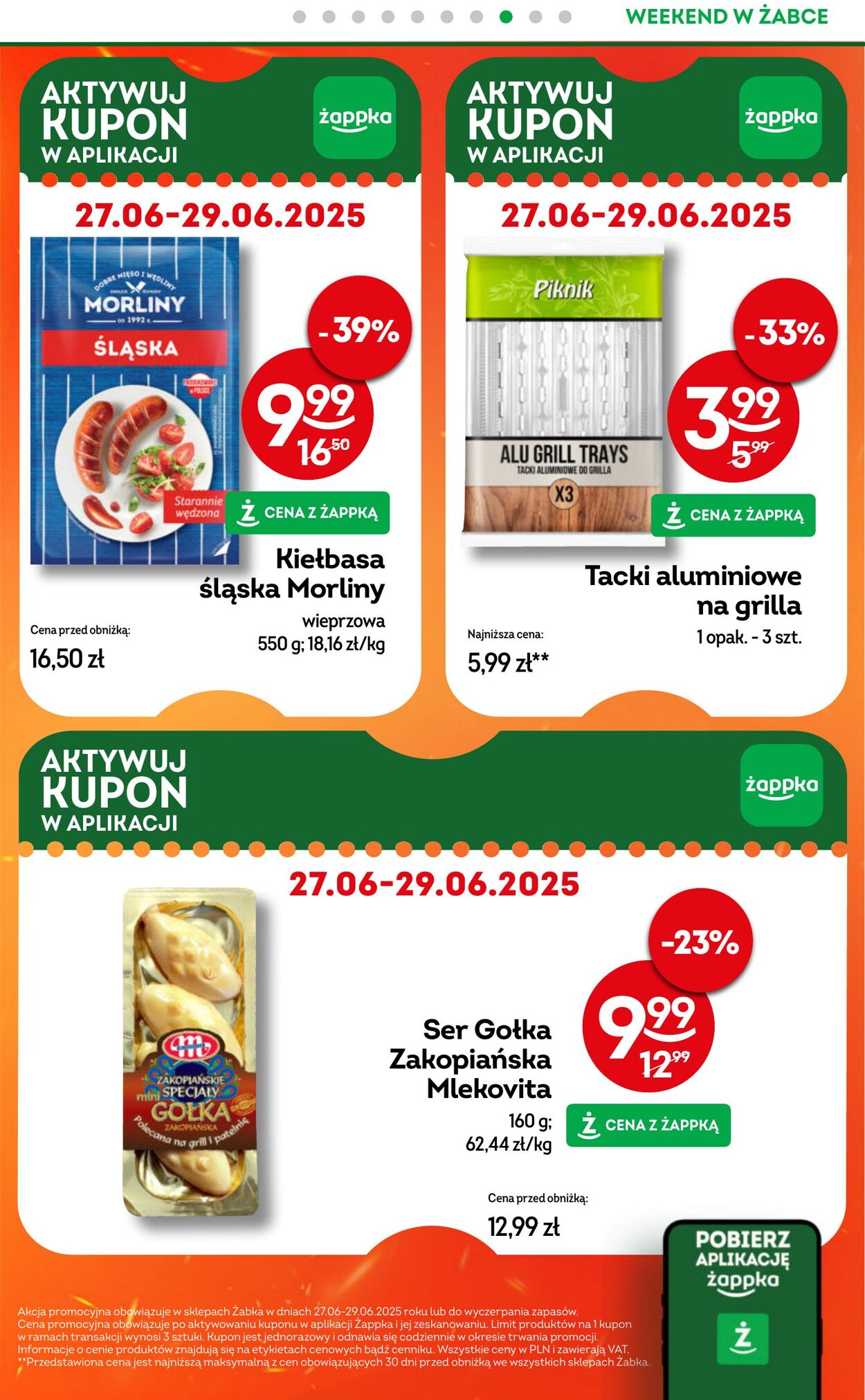 Gazetka Żabka 27.06.2025 - 29.06.2025