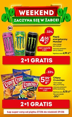 Gazetka Żabka 27.06.2025 - 29.06.2025