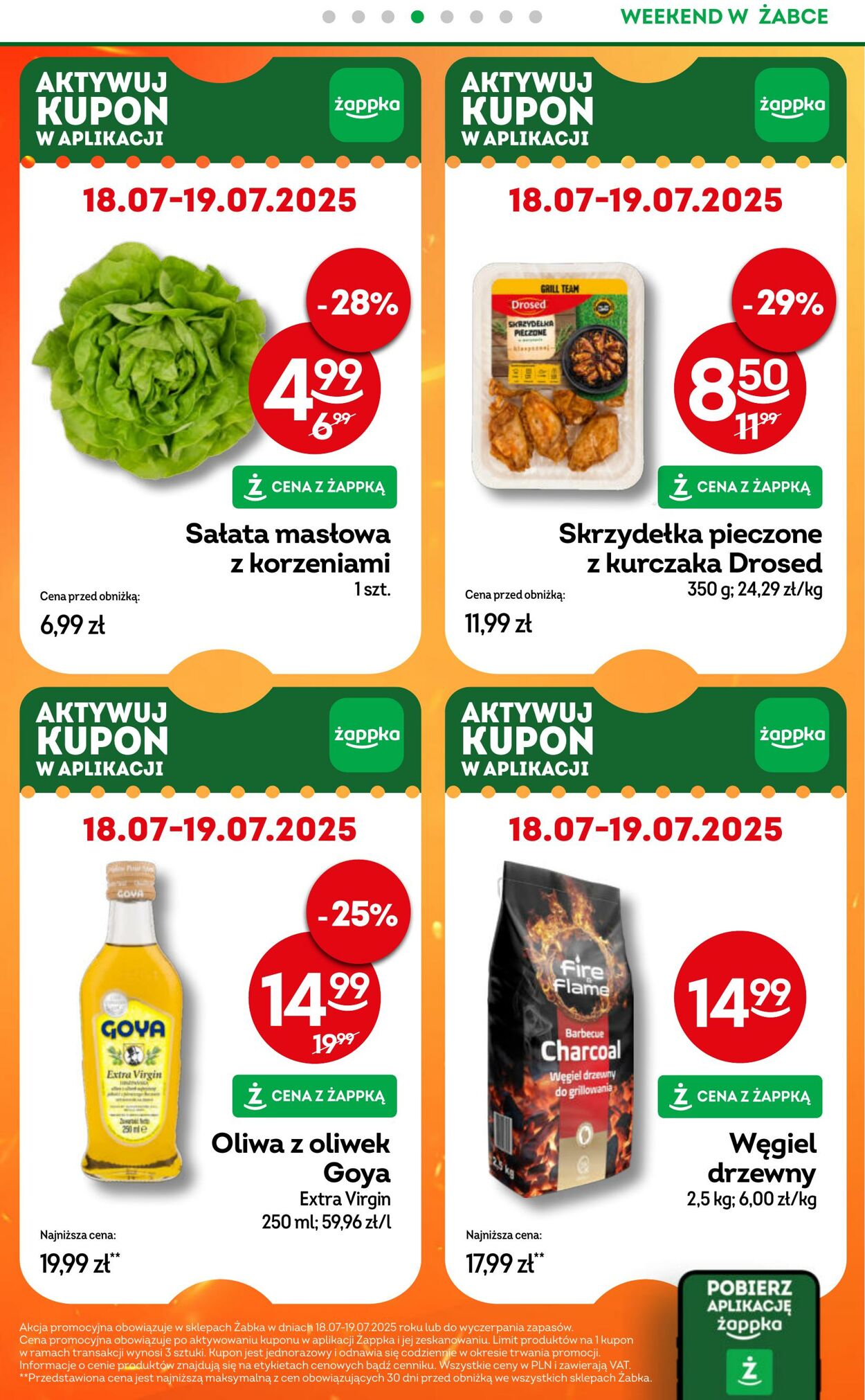 Gazetka Żabka 18.07.2025 - 20.07.2025