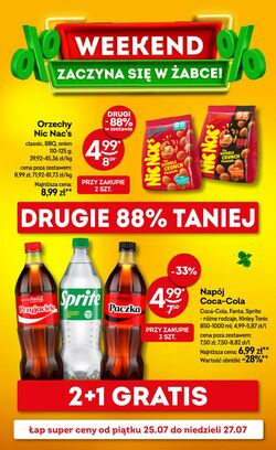 Gazetka Żabka 25.07.2025 - 27.07.2025