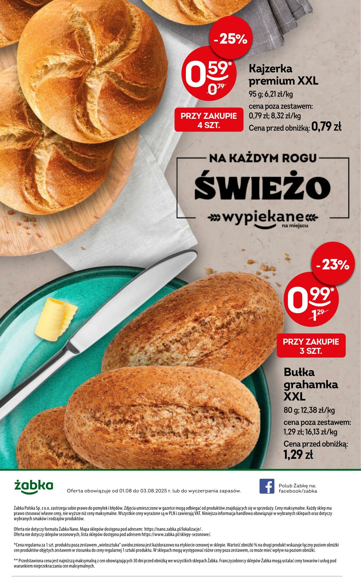 Gazetka Żabka 01.08.2025 - 03.08.2025