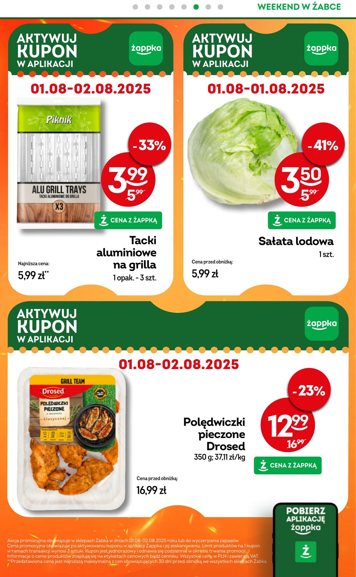 Gazetka Żabka 01.08.2025 - 03.08.2025
