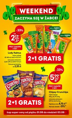 Gazetka Żabka 01.08.2025 - 03.08.2025