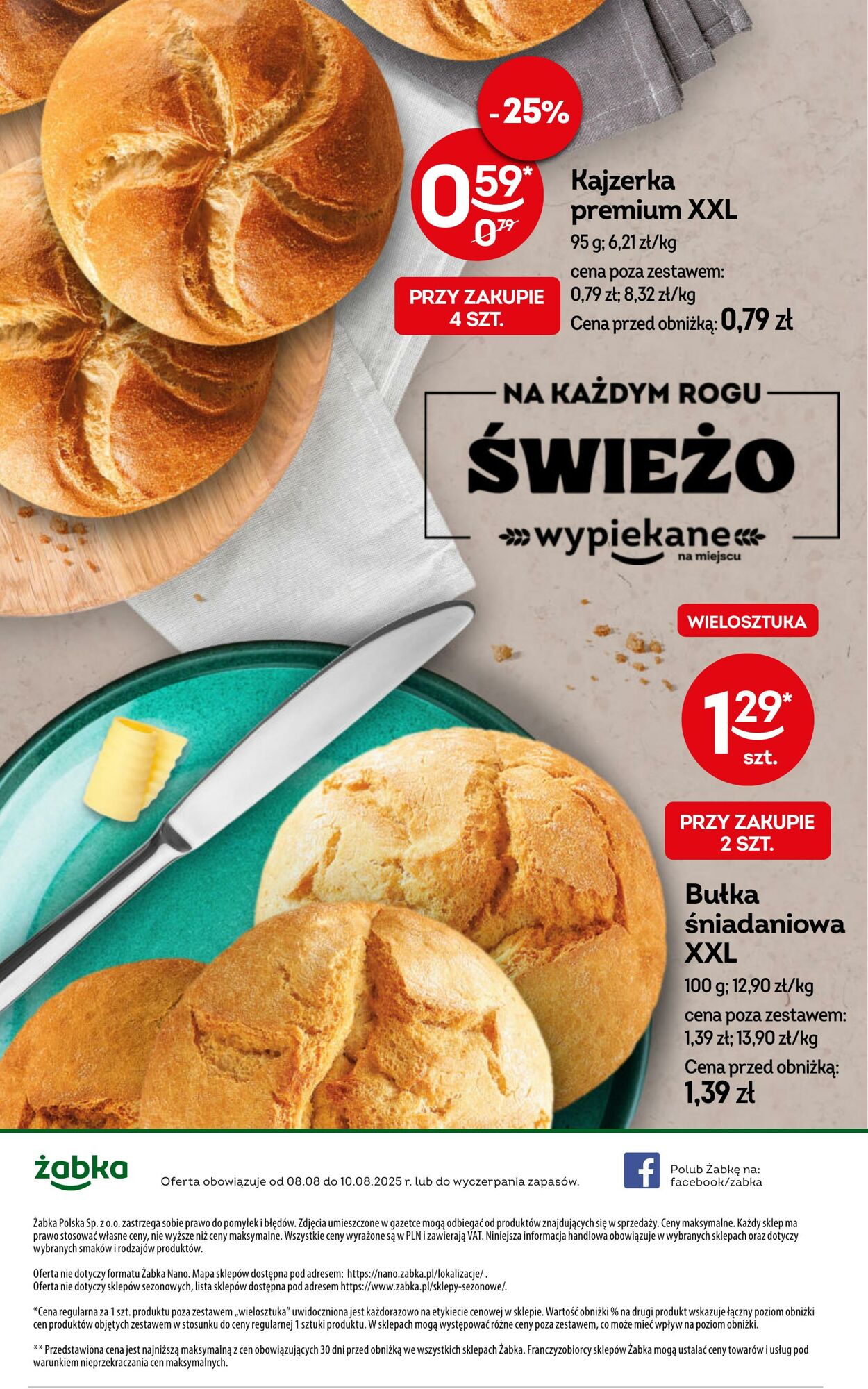Gazetka Żabka 08.08.2025 - 10.08.2025