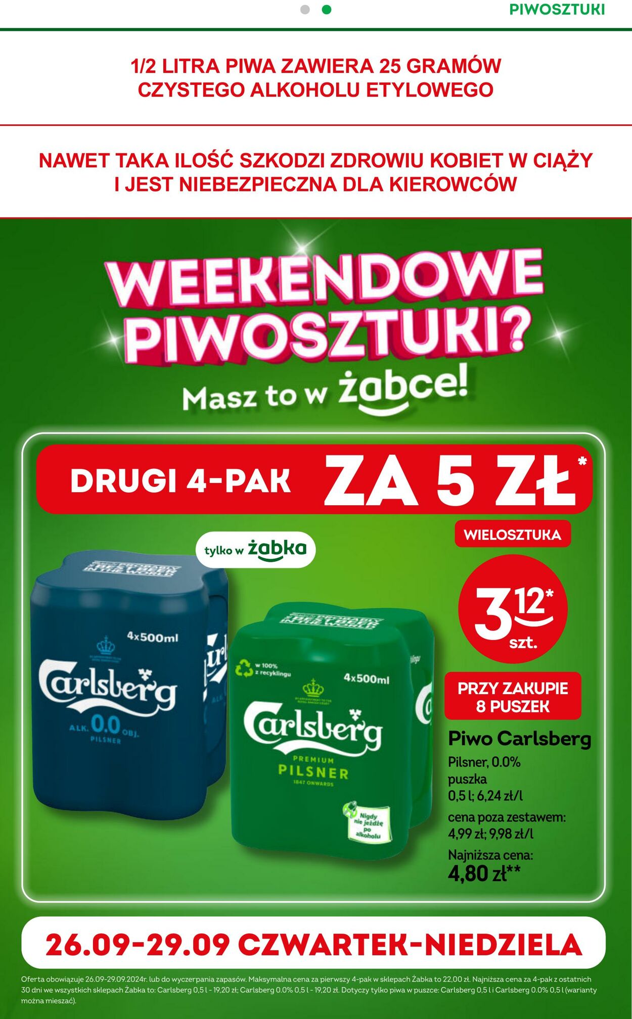 Gazetka Żabka 25.09.2024 - 08.10.2024