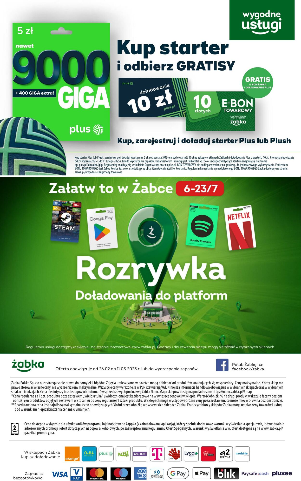 Gazetka Żabka 26.02.2025 - 11.03.2025