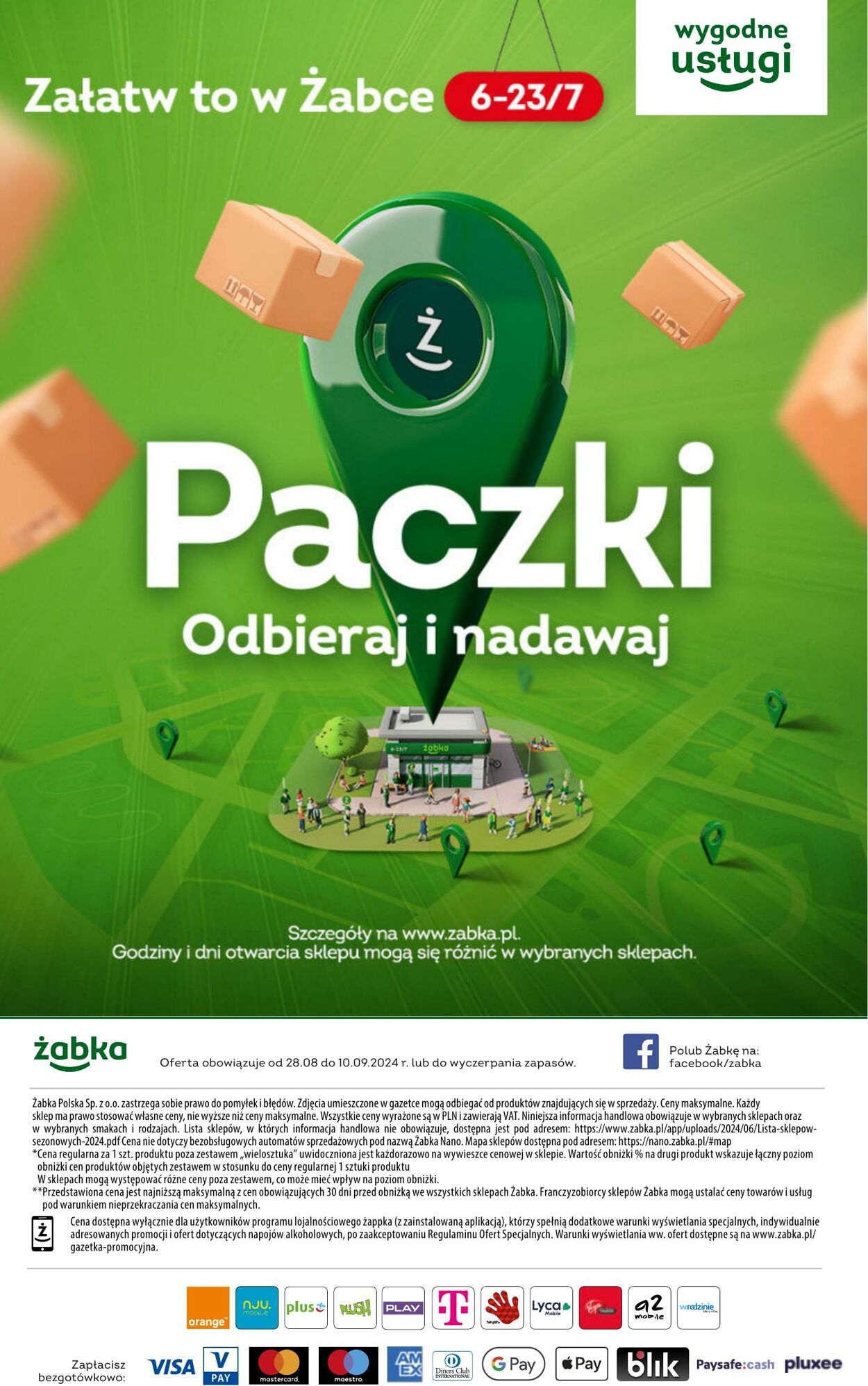 Gazetka Żabka 30.08.2024 - 11.09.2024