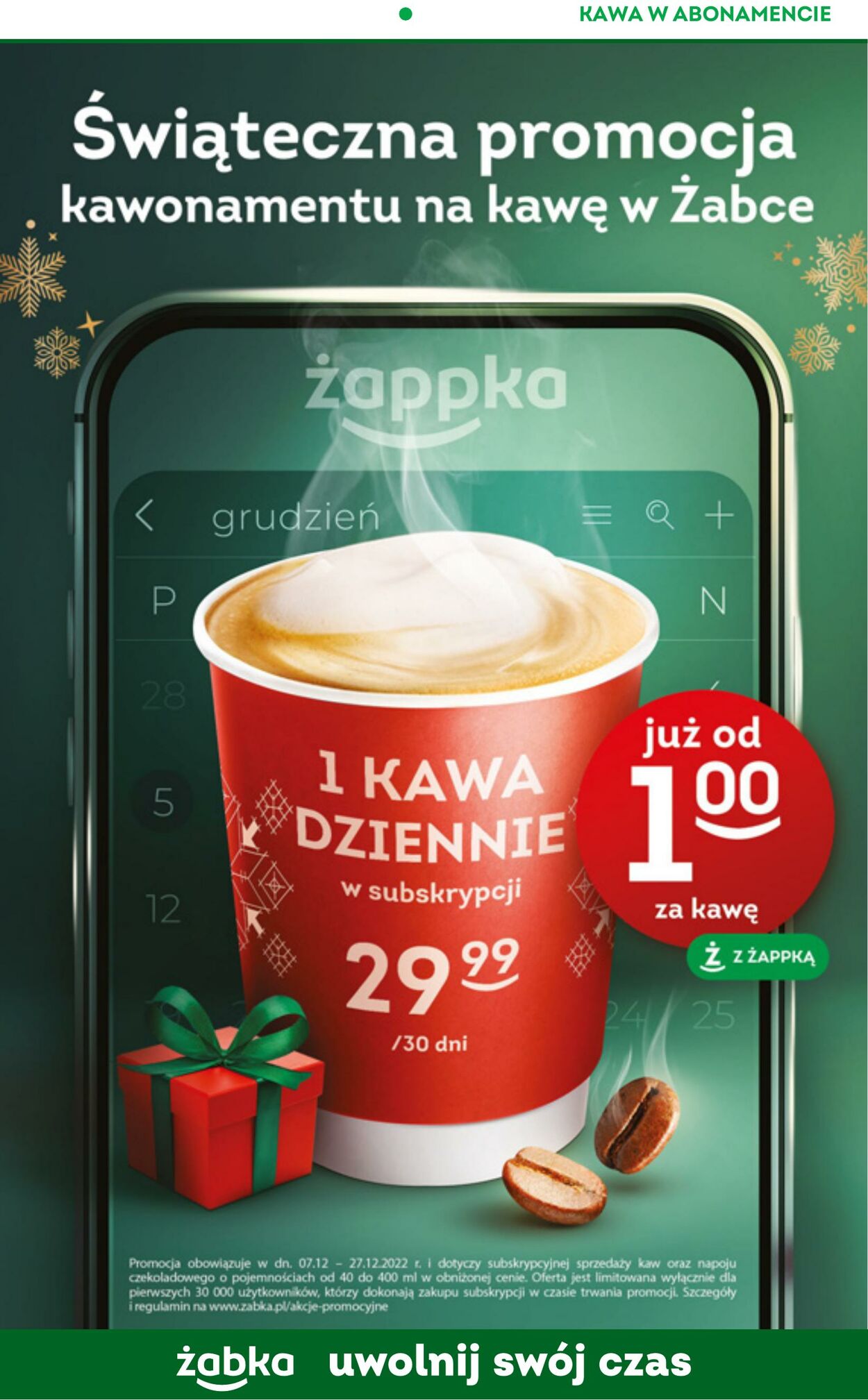 Gazetka Żabka 21.12.2022 - 03.01.2023