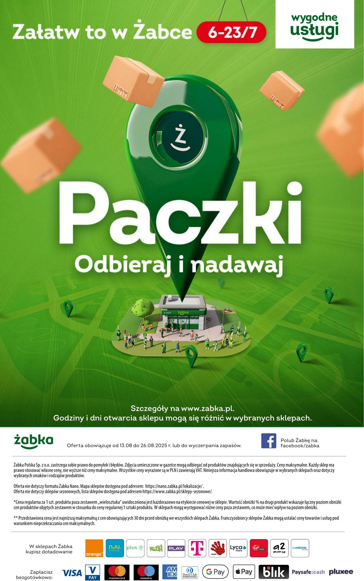 Gazetka Żabka 22.08.2025 - 24.08.2025