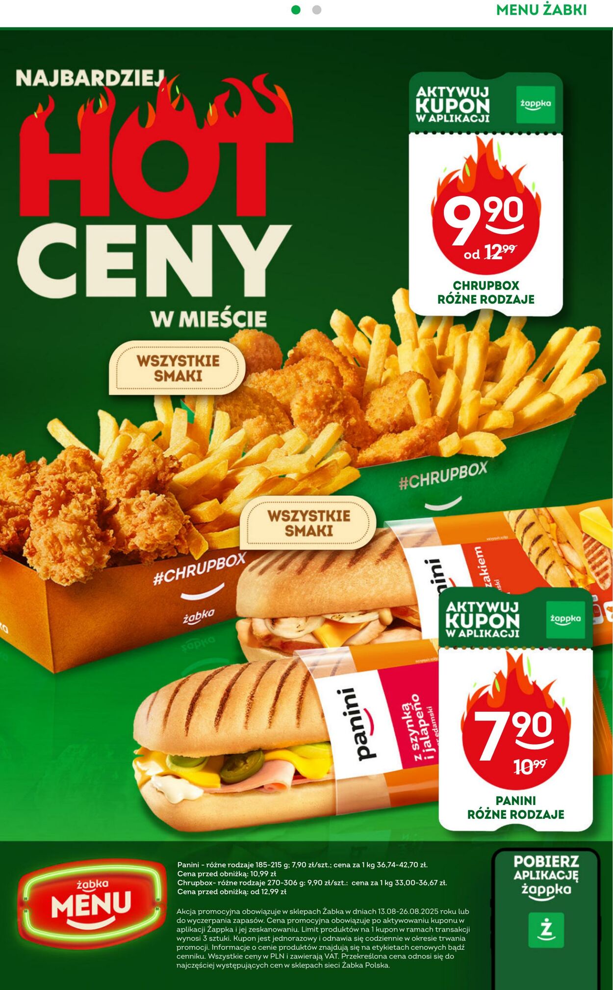Gazetka Żabka 22.08.2025 - 24.08.2025
